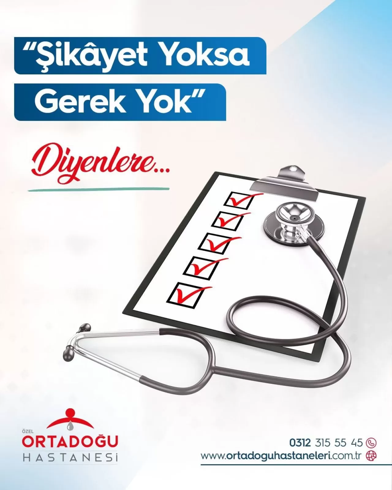 Ortadoğu Hastanesi'nden Düzenli Check-Up Uyarısı: Sağlığınızı Erken Teşhisle Koruyun