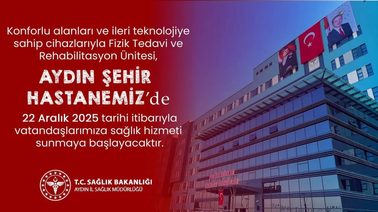 Aydın Şehir Hastanesi Hizmete Açıldı
