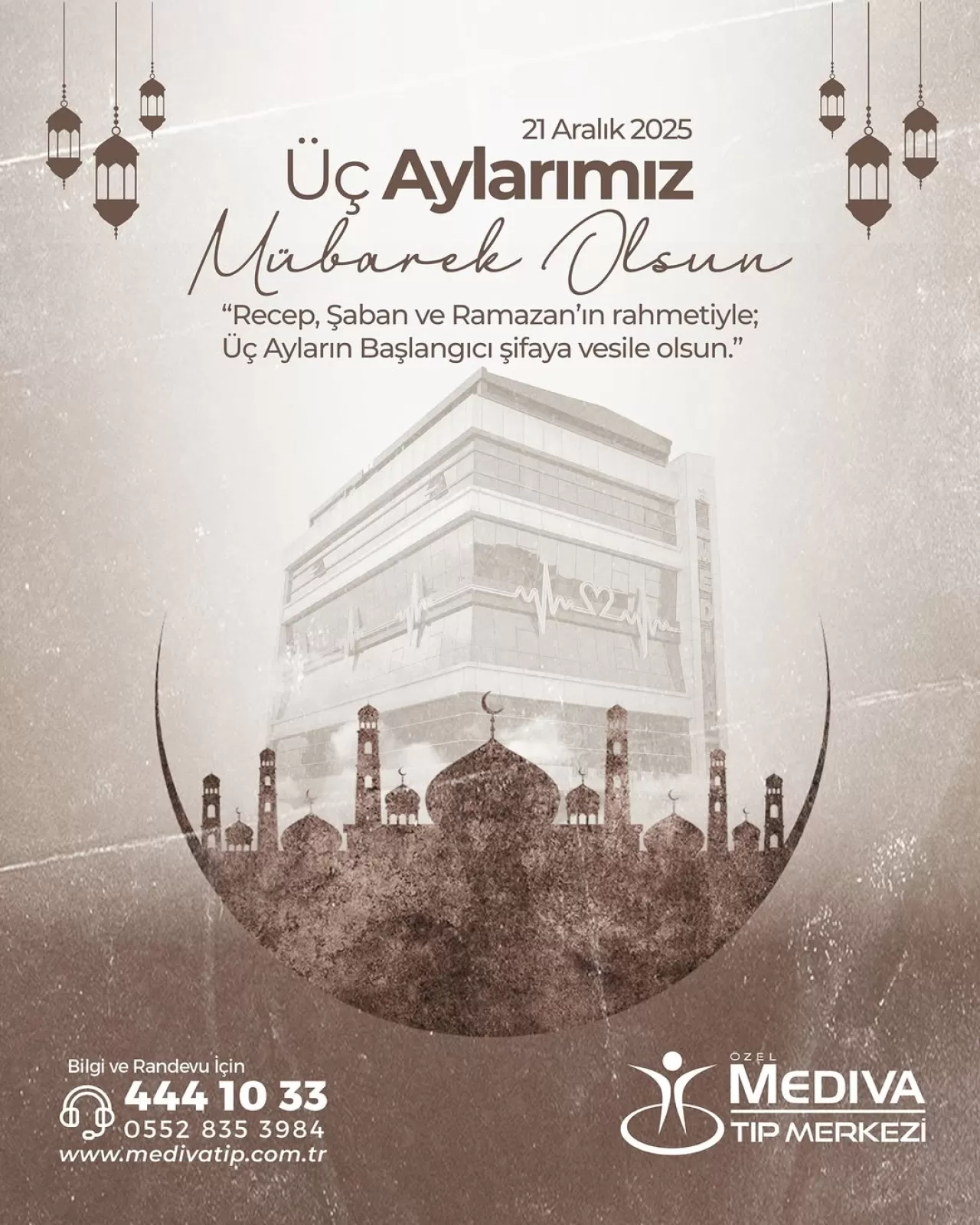 Üç Ayların Başlamasıyla Mediva Tıp Merkezi'nden Sağlık ve Şifa Temennisi