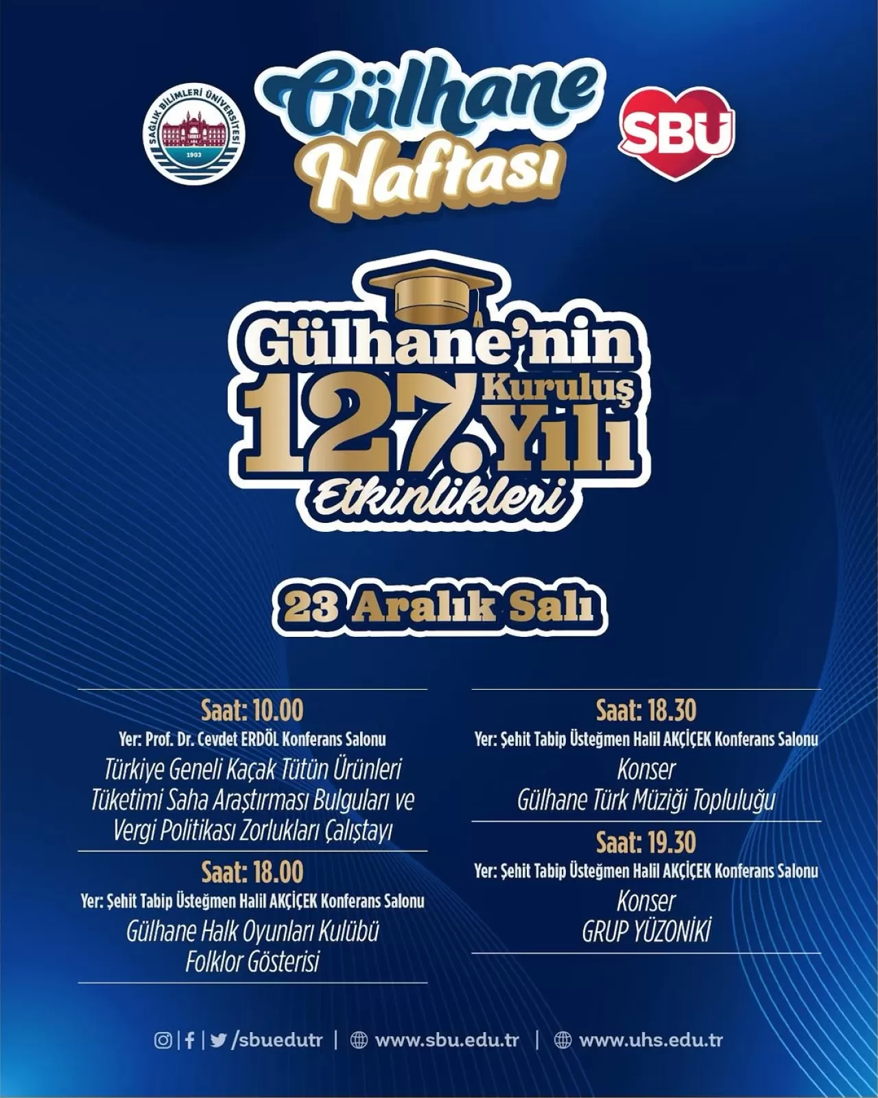 Gülhane'nin 127 Yıllık Köklü Mirası, Özel Bir Hafta ile Kutlanıyor