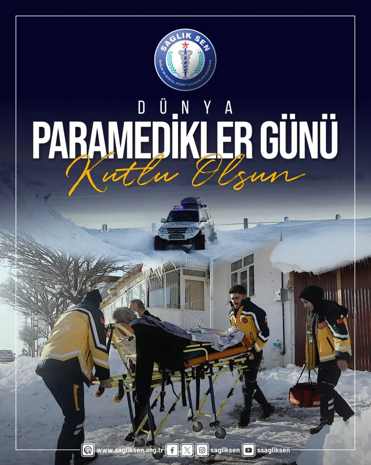 Adıyaman'da Paramediklerin Fedakarlık Dolu Mesaisi Kutlandı