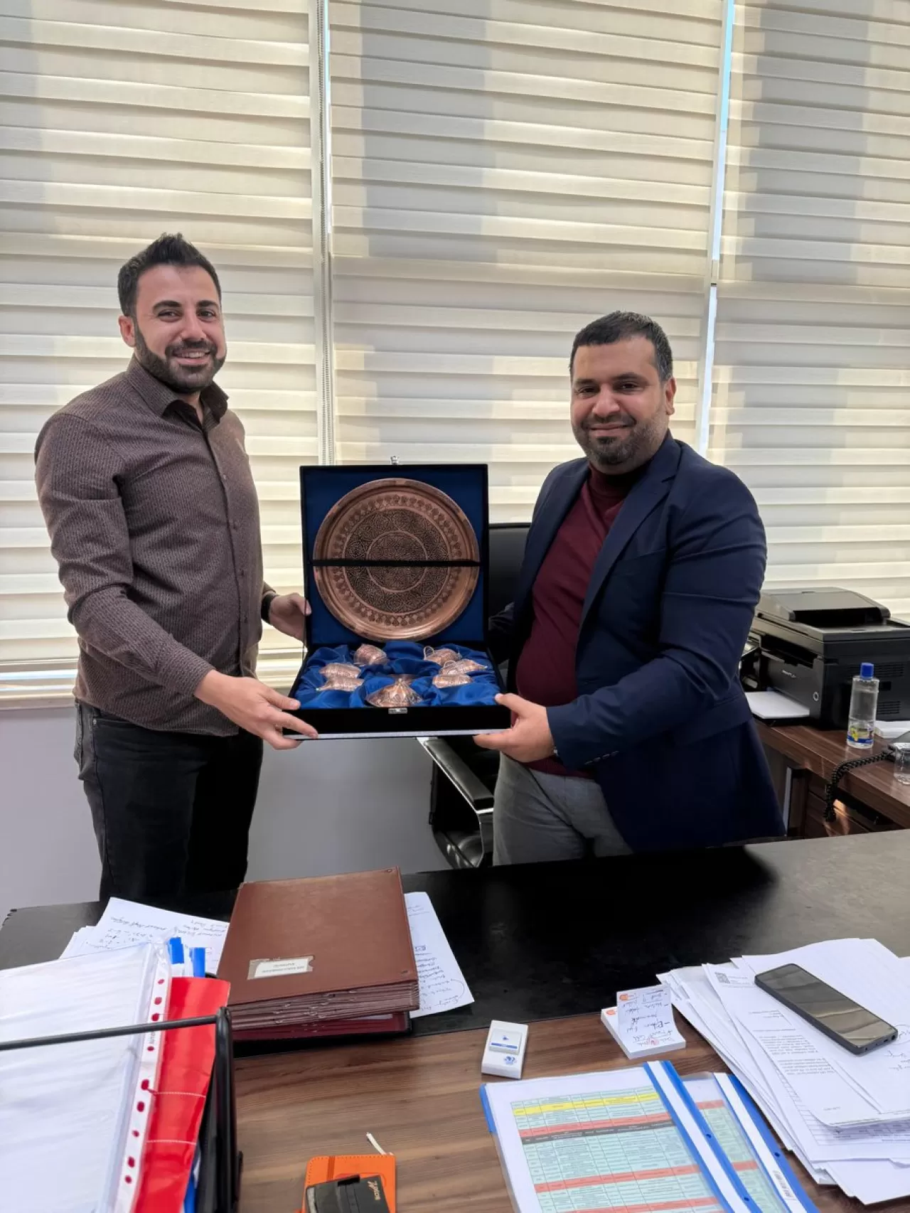 Selahaddin Eyyubi Devlet Hastanesi Başhekimi'nden İl Sağlık Müdürlüğü'ne Hayırlı Olsun Ziyareti