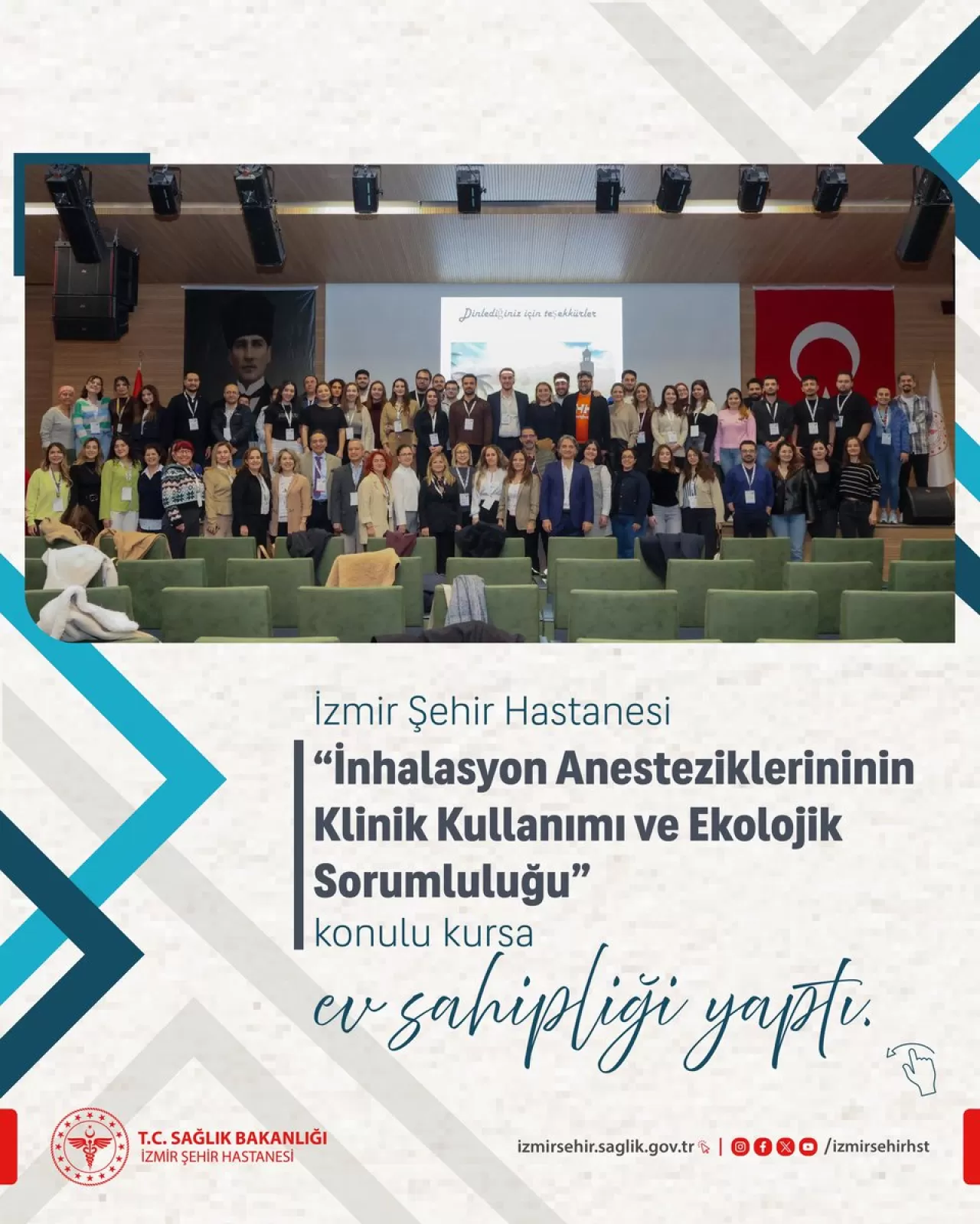 İzmir'de Anestezi Uzmanları Çevreci Yaklaşımları ve Klinik Uygulamaları Masaya Yatırdı