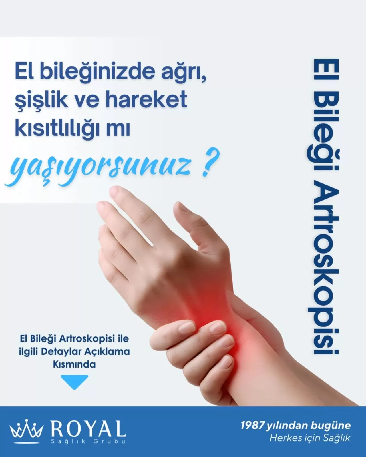 El Bileği Artroskopisi ile Minimal İnvaziv Tedavi