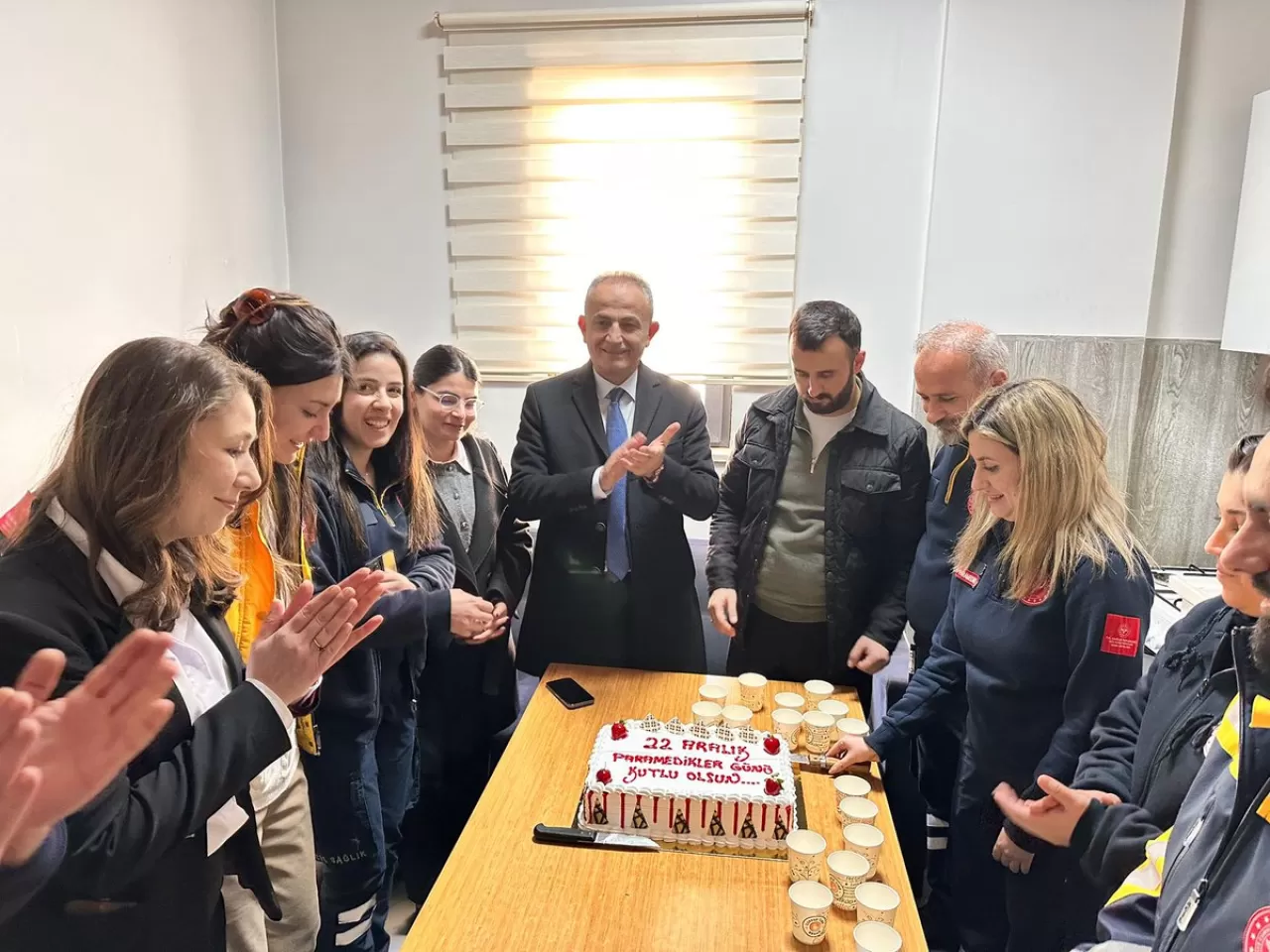 Hakkari'de 22 Aralık Dünya Paramedikler Günü Kutlaması