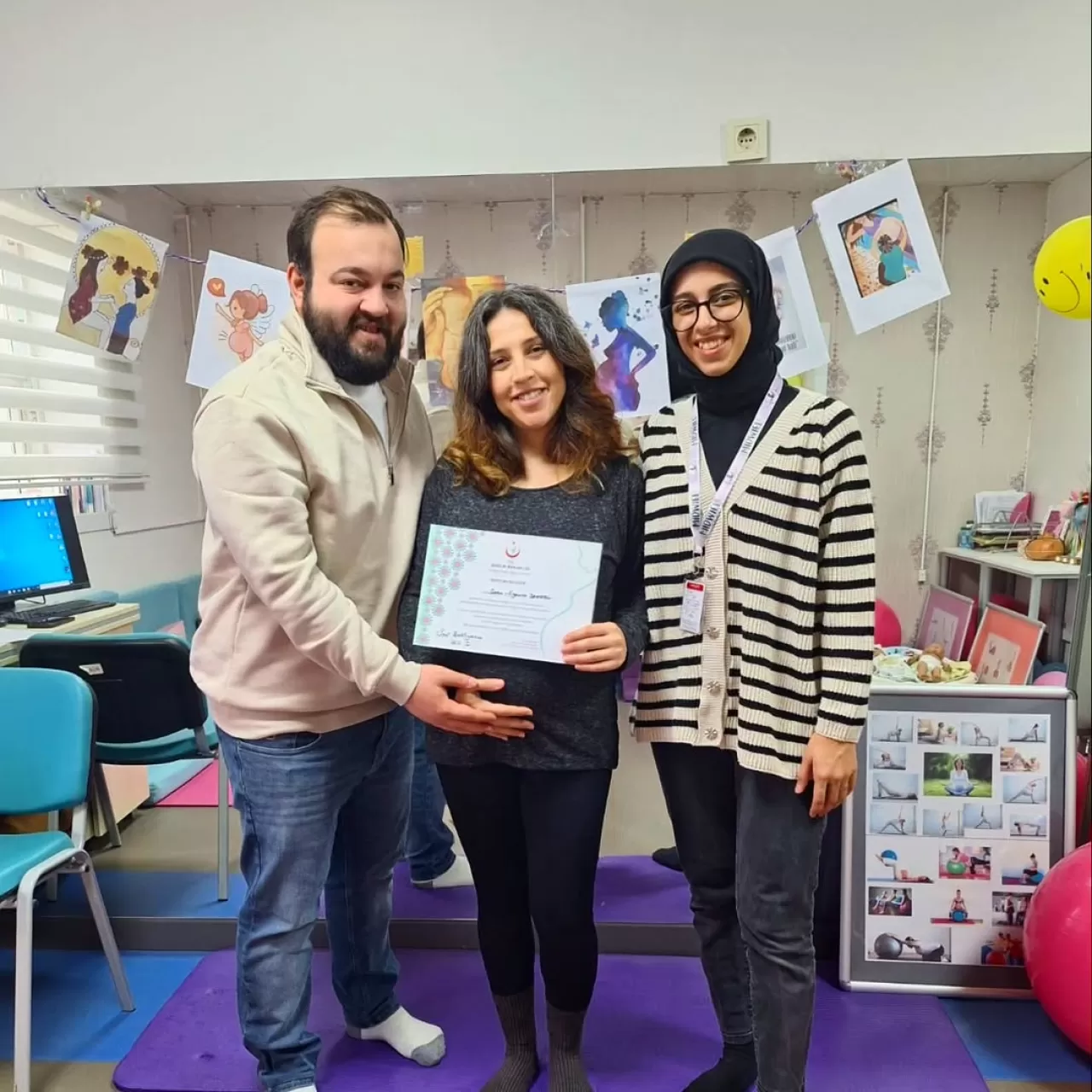 İzmit'te Gebe Okulu'ndan Mezuniyet Heyecanı