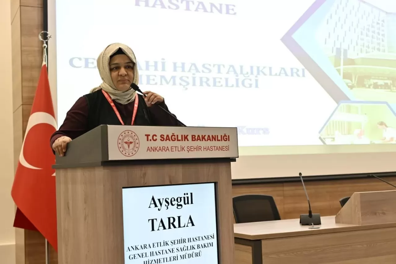 Ankara Etlik Şehir Hastanesi'nde Cerrahi Hemşireliği Kursu Düzenlendi
