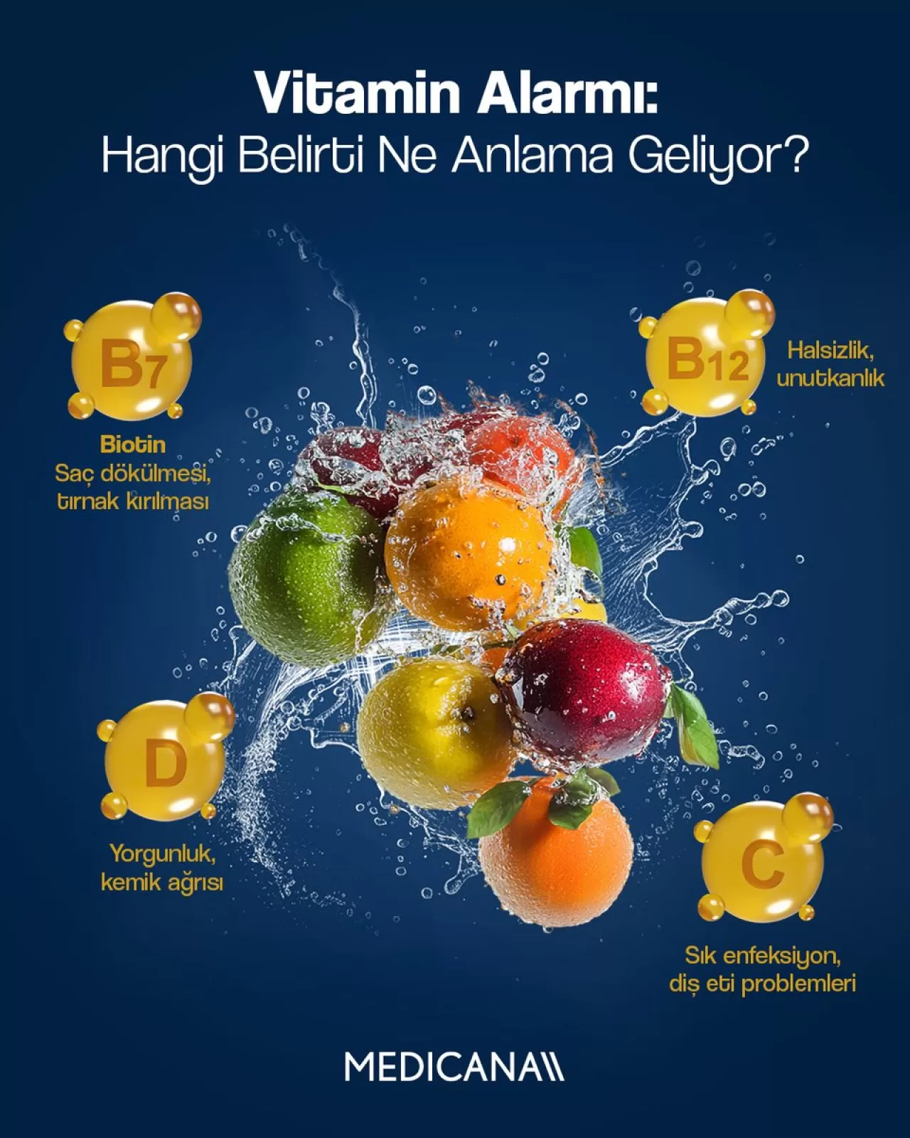 Vitamin Eksikliği Belirtileri ve Sağlık Kontrollerinin Önemi