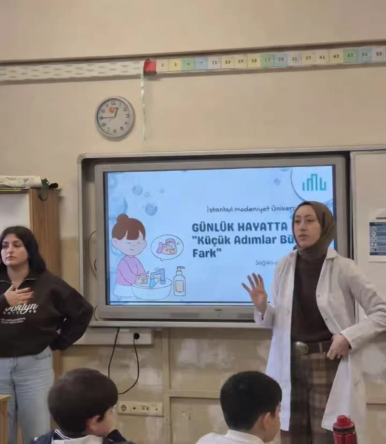 Öğrencilere Kişisel Hijyen Eğitimi Verildi