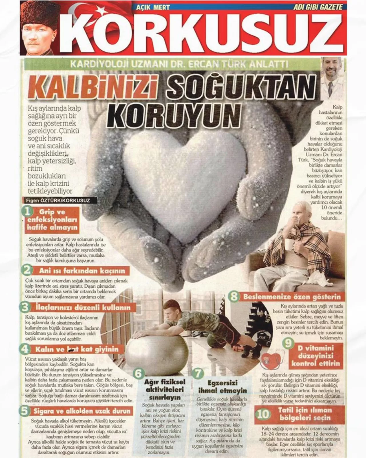 Soğuk Hava Kalp Sağlığını Tehdit Ediyor: Uzmanından Kritik Uyarılar