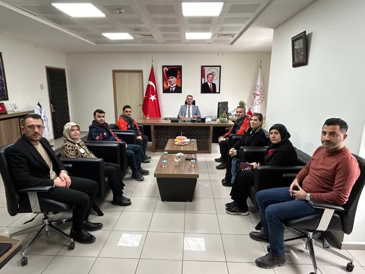 Tokat Devlet Hastanesi'nde Başarılı Kırmızı Kod Tatbikatı