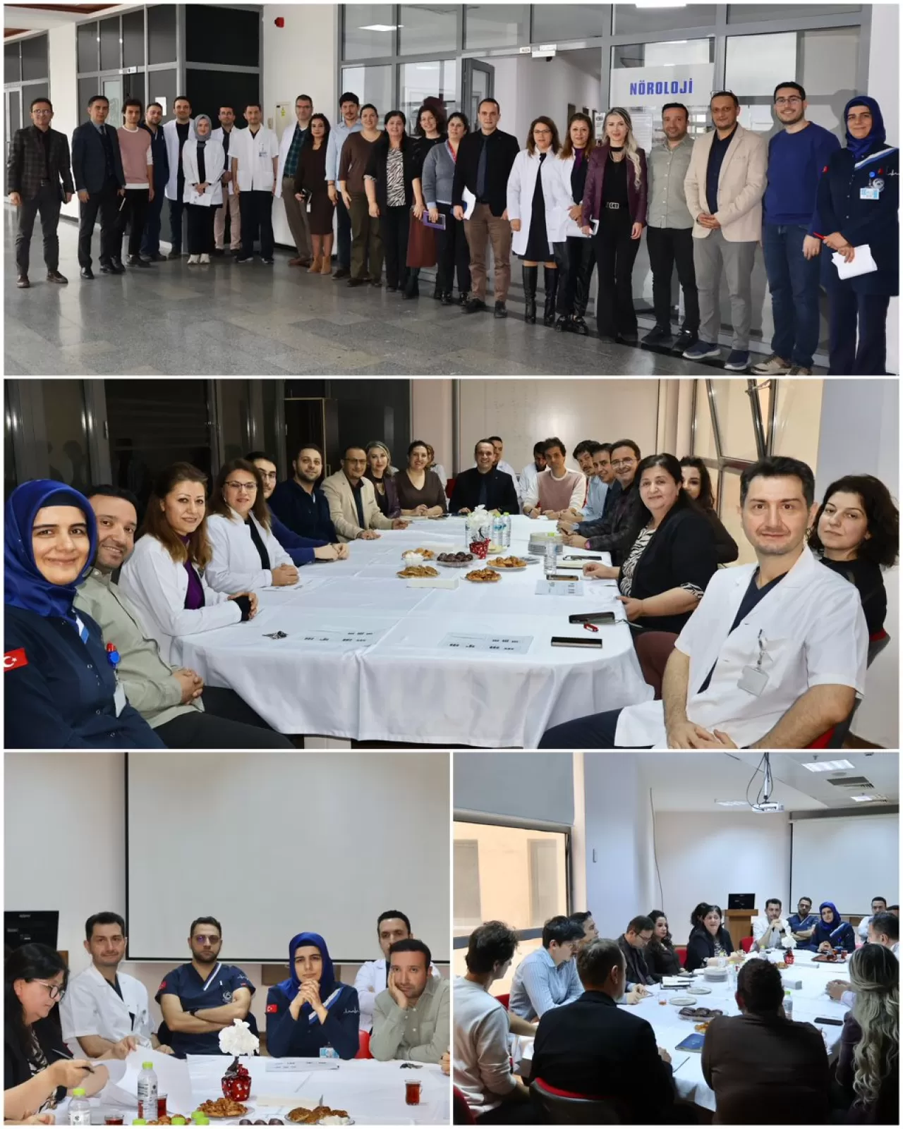 SAÜEAH Başhekimi ve Yönetimi Nöroloji Kliniğinde İncelemede Bulundu