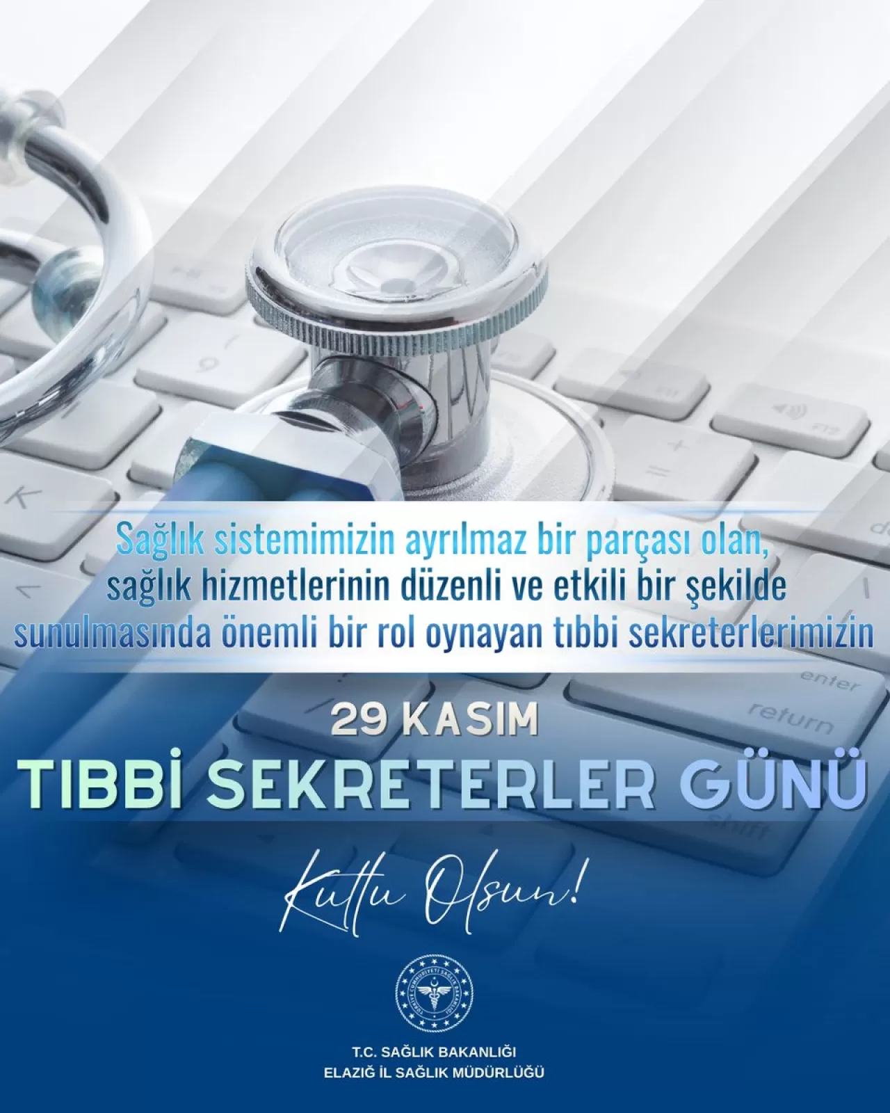 Elazığ'da Tıbbi Sekreterler Günü Kutlandı