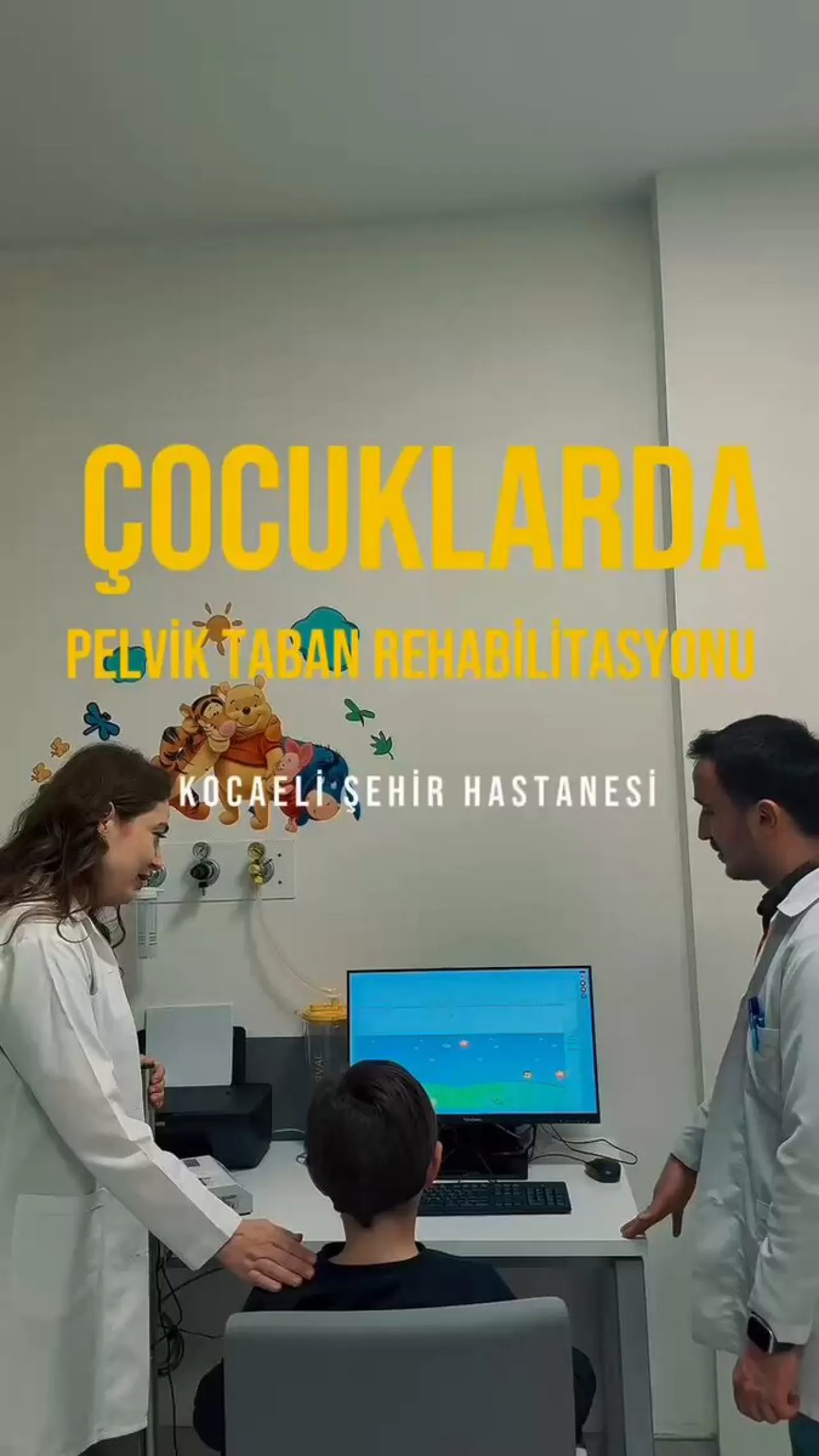 Kocaeli Şehir Hastanesi'nde Çocuklarda İdrar Kaçırma Sorunu İlaçsız Tedavi Ediliyor