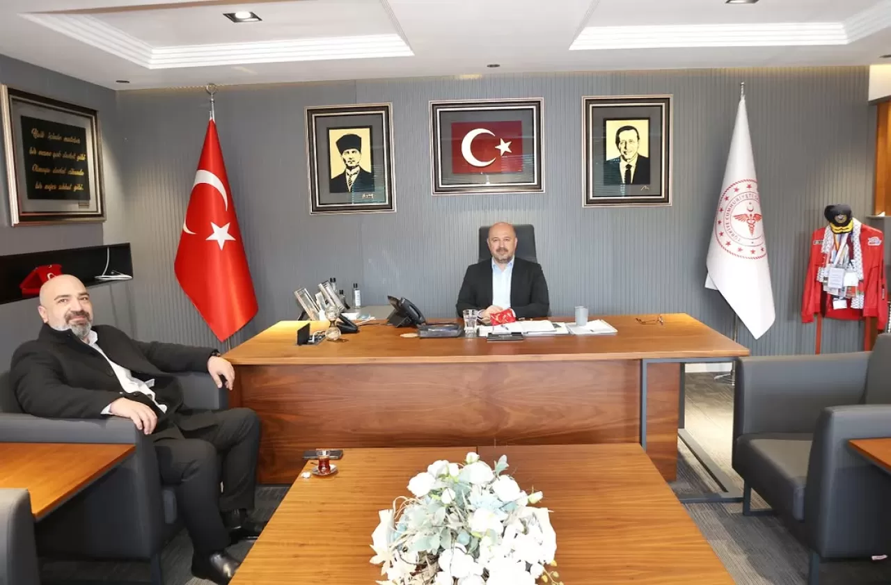 Adana İl Sağlık Müdürü Halil Nacar, Adana24com Genel Yayın Yönetmeni'ni Ağırladı