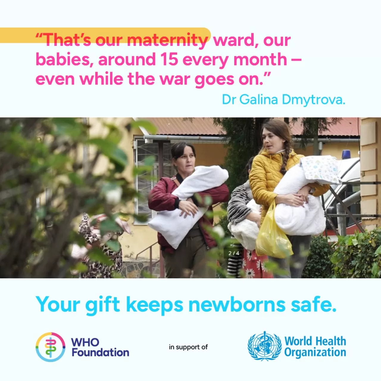 Ukrayna'daki Hastanede Su Arıtma Sistemi Hayat Kurtarıyor