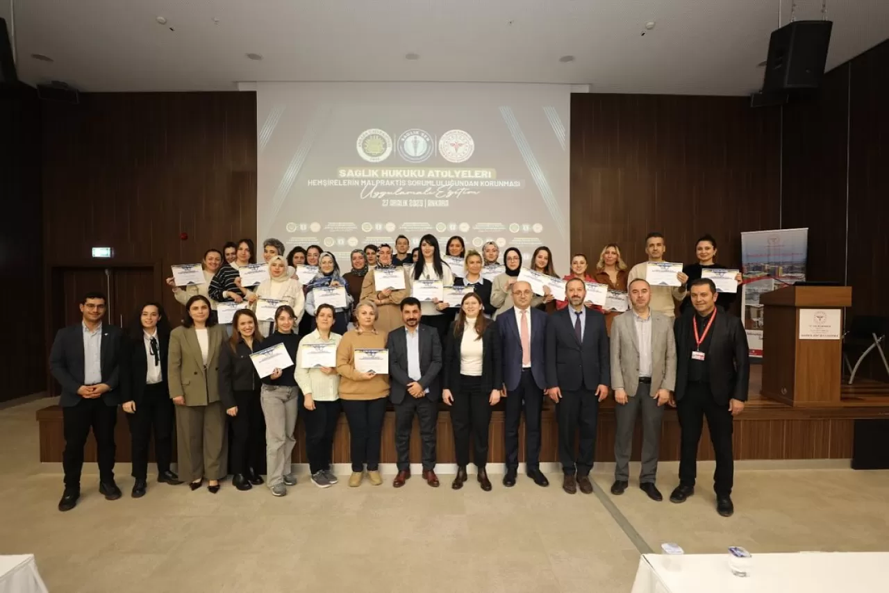 Ankara Bilkent Şehir Hastanesi'nde Hemşireler İçin Malpraktis Eğitimi Düzenlendi