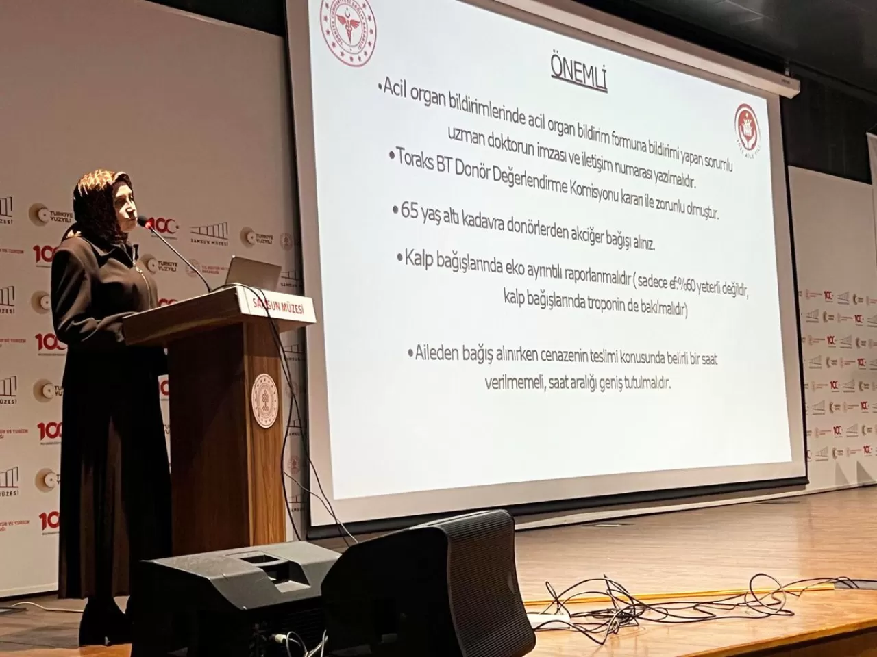 Samsun'da Sağlık Çalışanlarına Organ ve Doku Nakli Eğitimi Verildi