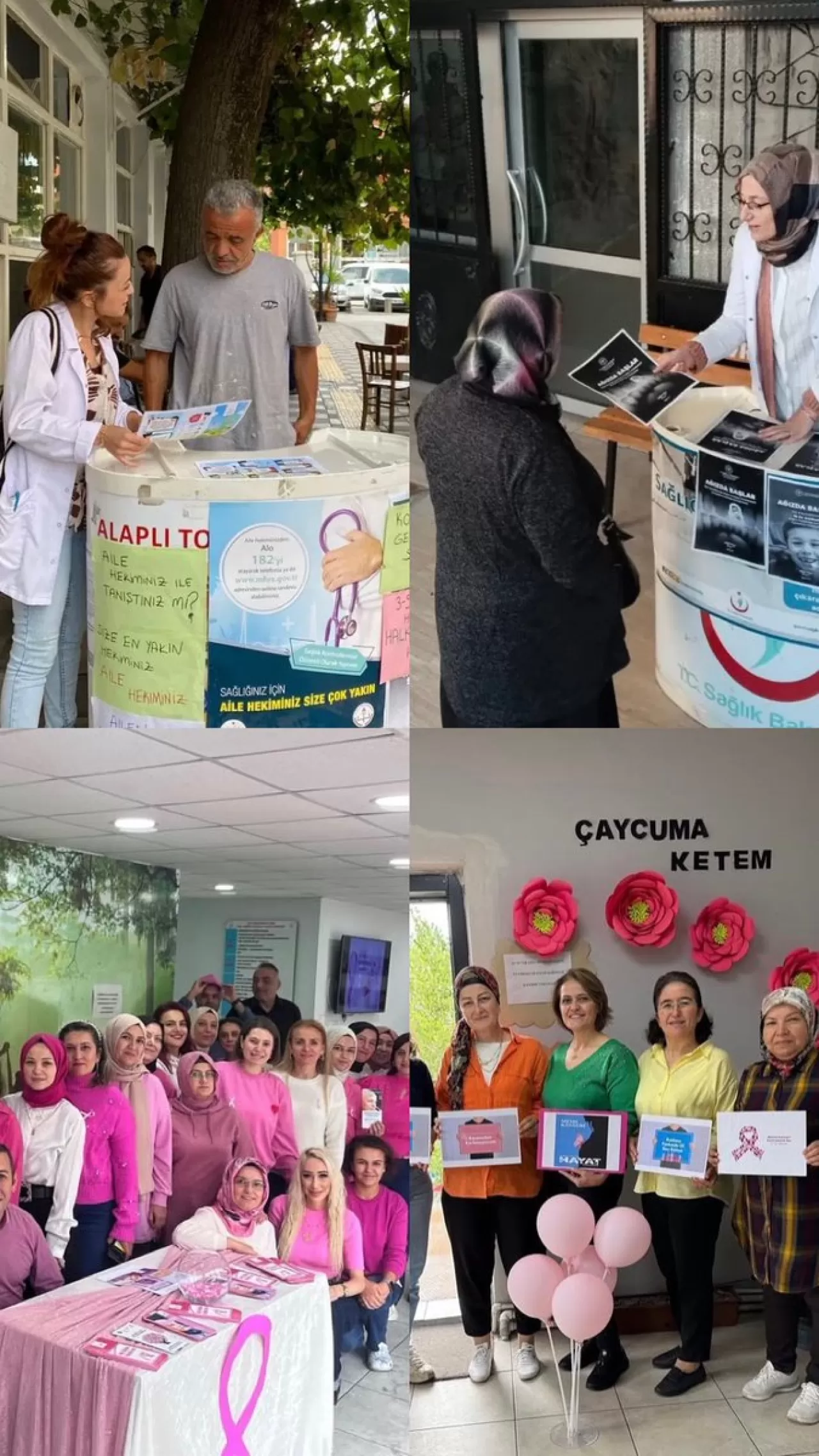 Zonguldak'ta Yıl Boyu Sürdürülen Sağlık Bilgilendirme Çalışmaları Tamamlandı