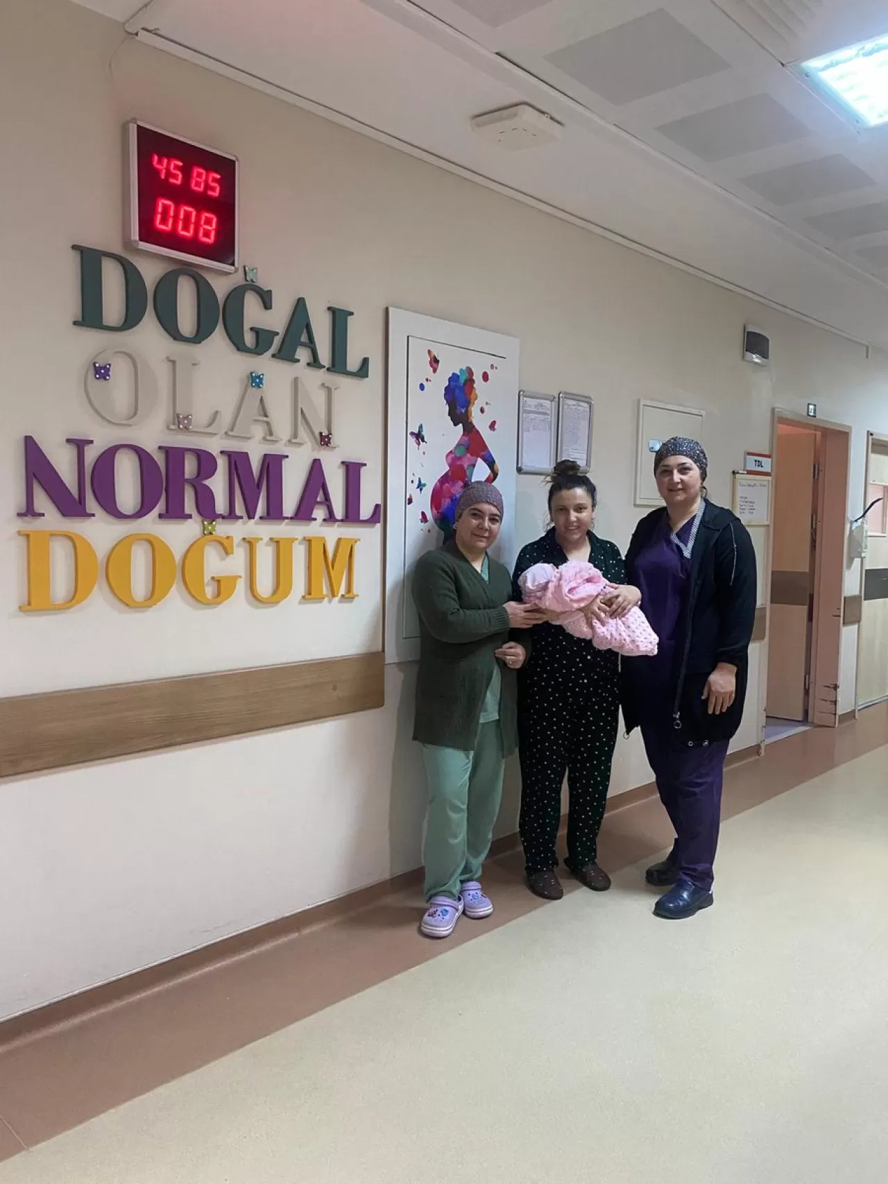 Tokat Devlet Hastanesi'nde Normal Doğumu Teşvik Eden Yeni Doğum Salonu Hizmete Girdi