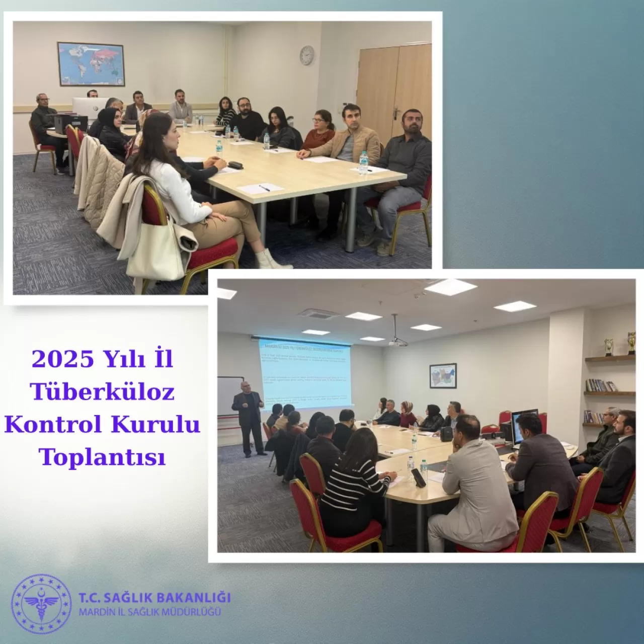 Mardin'de Tüberkülozla Mücadele İçin İl Kontrol Kurulu Toplantısı Gerçekleştirildi