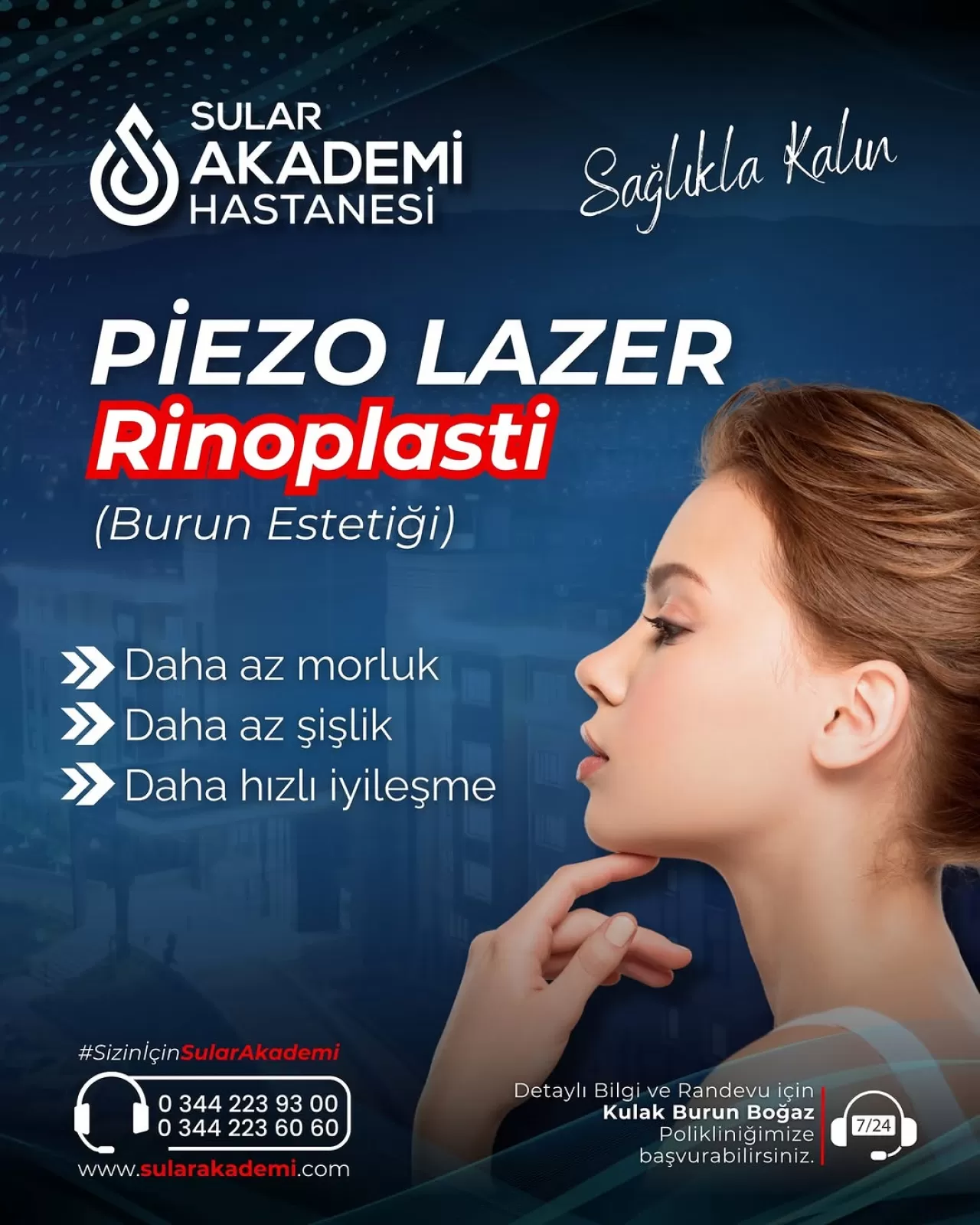 Kahramanmaraş'ta Piezo Lazer Teknolojisi ile Burun Estetiğinde Yeni Dönem