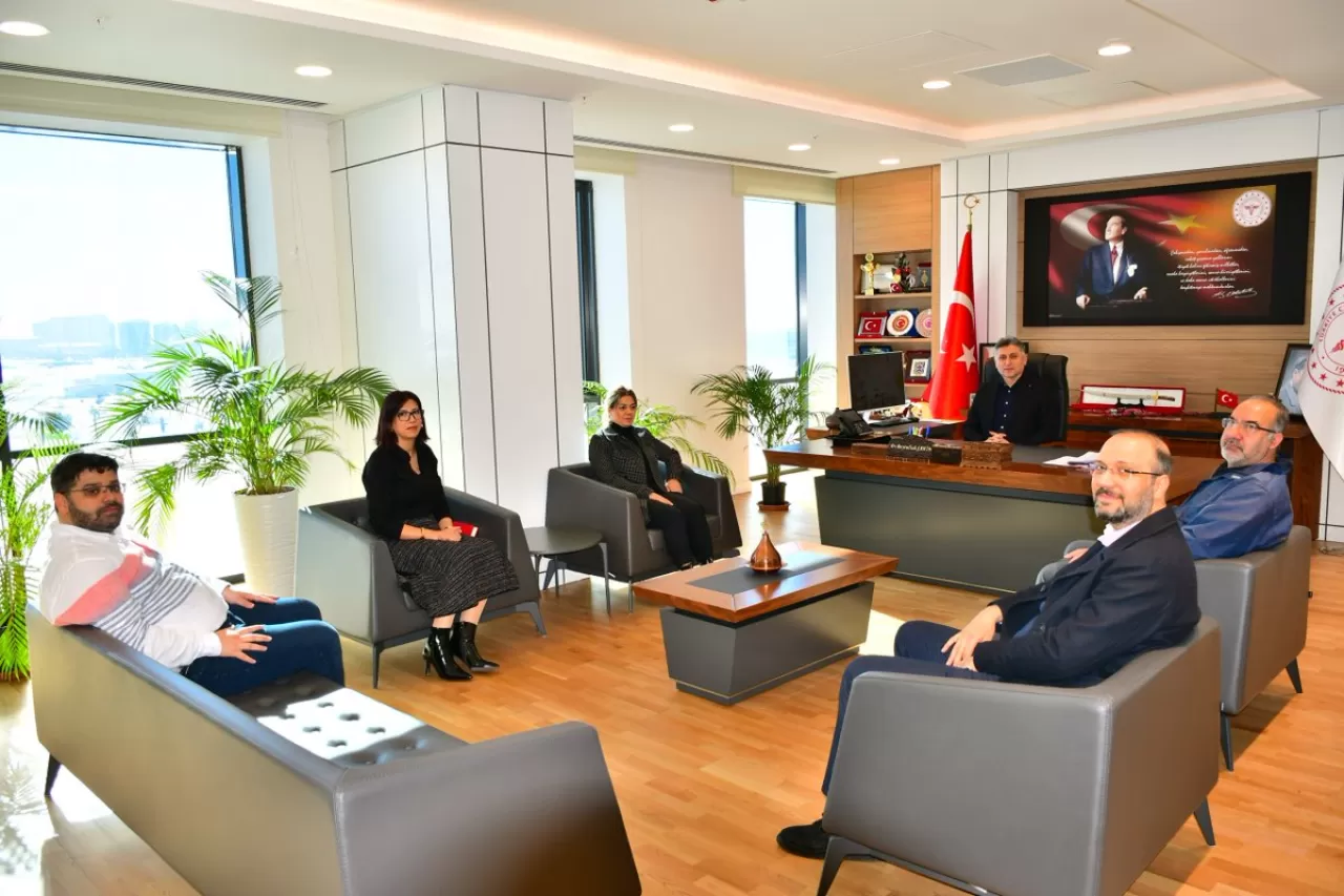 Gaziantep Sağlık İl Müdürü Dr. Beytullah Şahin'e Üniversite Hastanesi Başhekimi Ziyareti