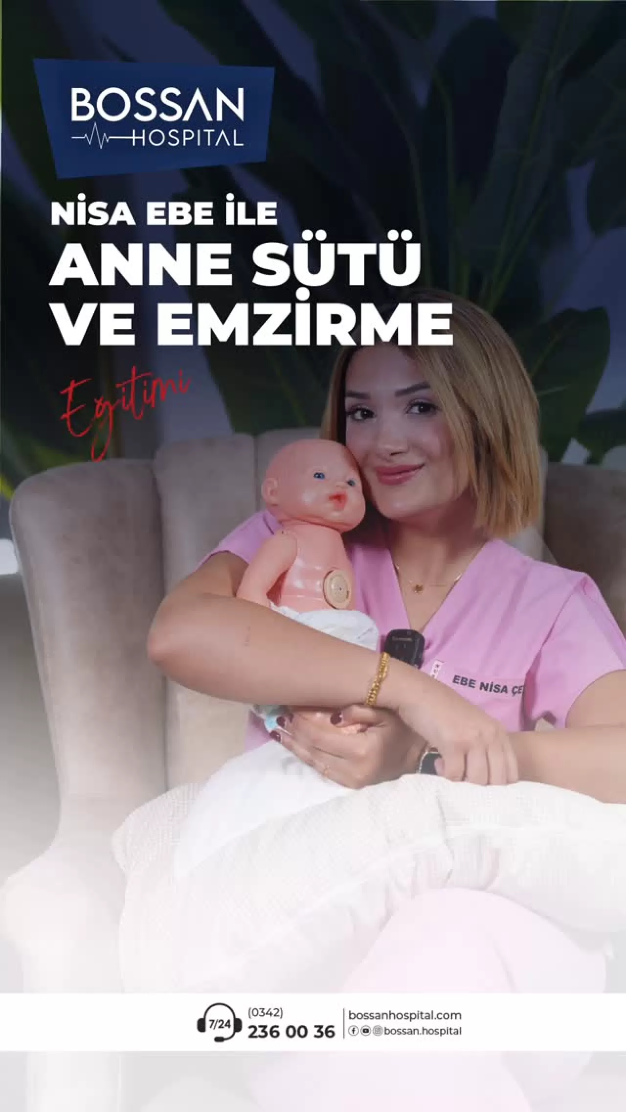 Gaziantep'te Ücretsiz Anne Sütü ve Emzirme Eğitimi Düzenleniyor