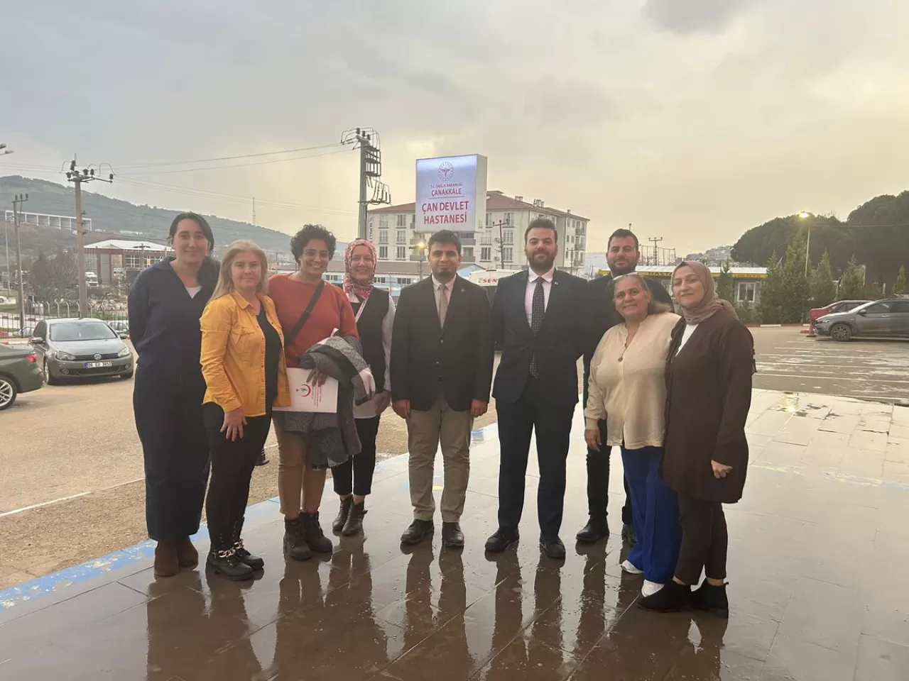 Çan Devlet Hastanesi'nde Sağlık Tesisi Değerlendirmesi Yapıldı