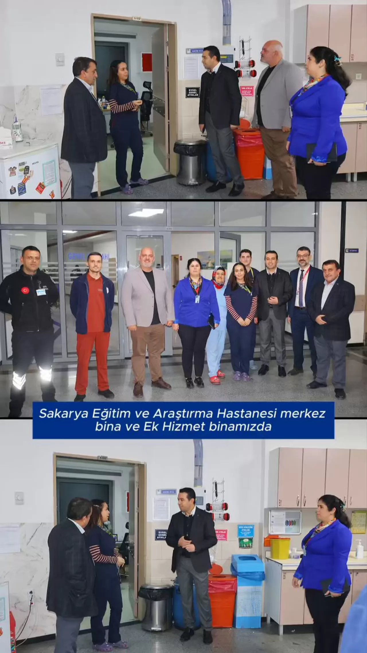 Sakarya Üniversitesi Hastanesi'nde Gece Vardiyası Ziyareti