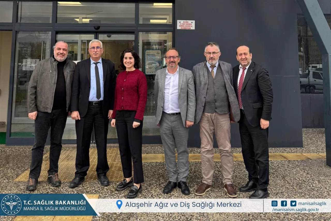 Alaşehir Ağız ve Diş Sağlığı Merkezi'nde Denetim ve Değerlendirme Çalışması