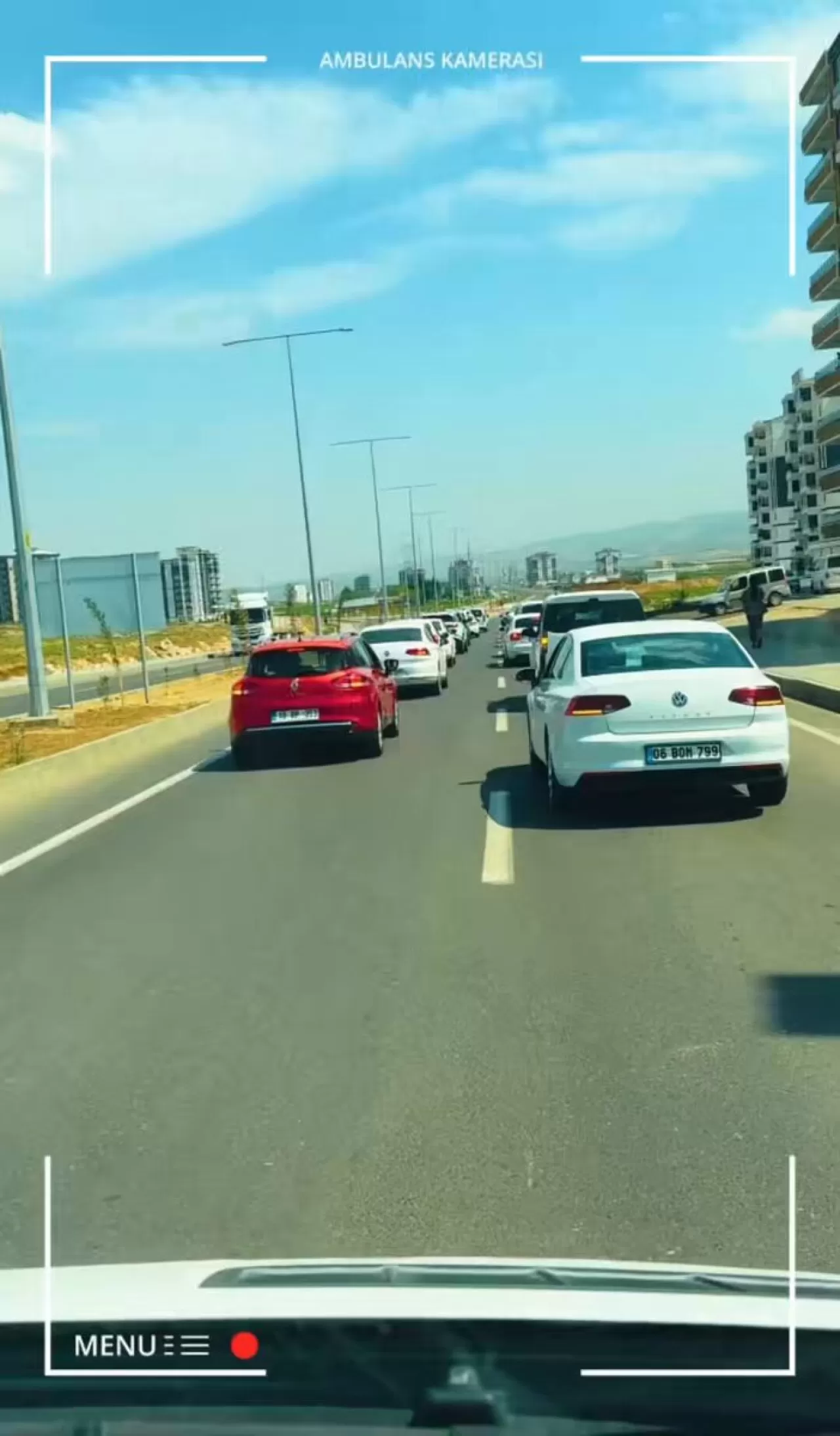 Batman'da Ambulanslara Yol Vermenin Hayati Önemi Vurgulandı