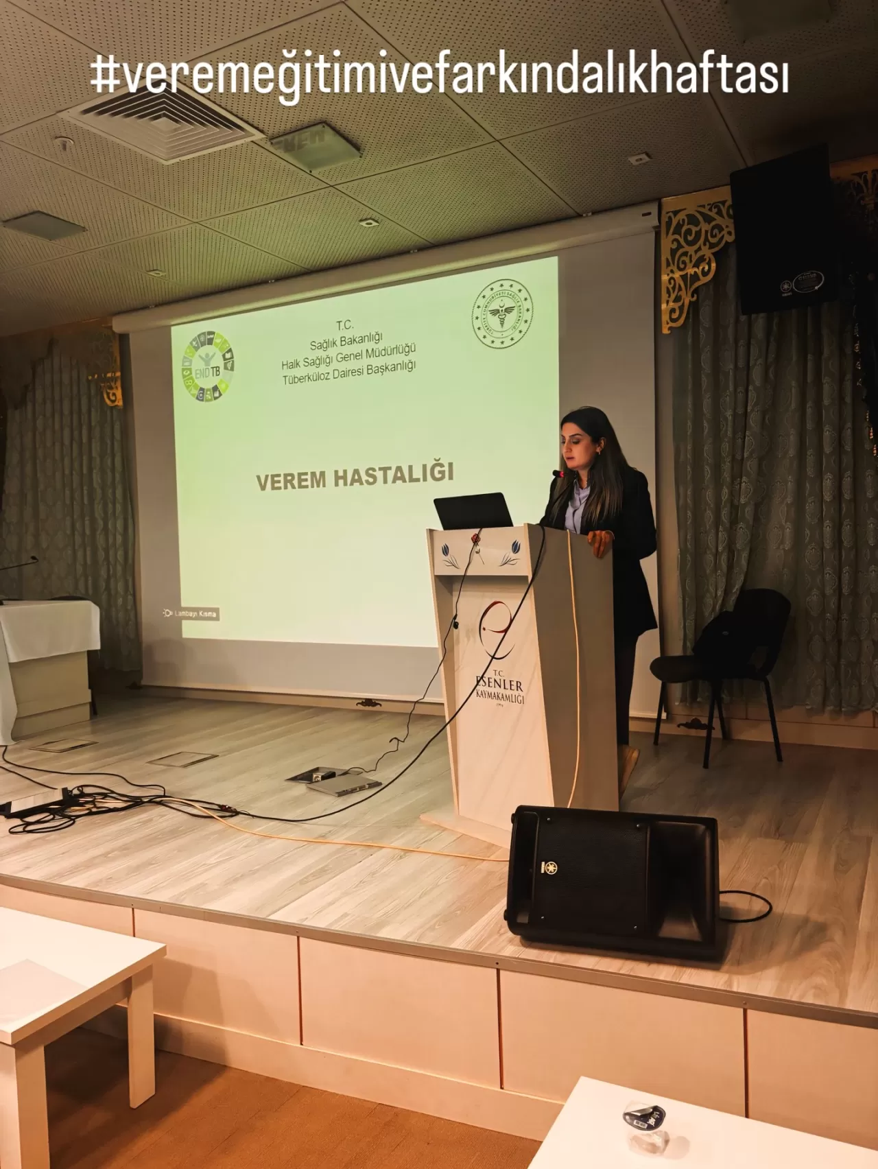 Esenler'de Verem Eğitimi ve Farkındalık Toplantısı Düzenlendi