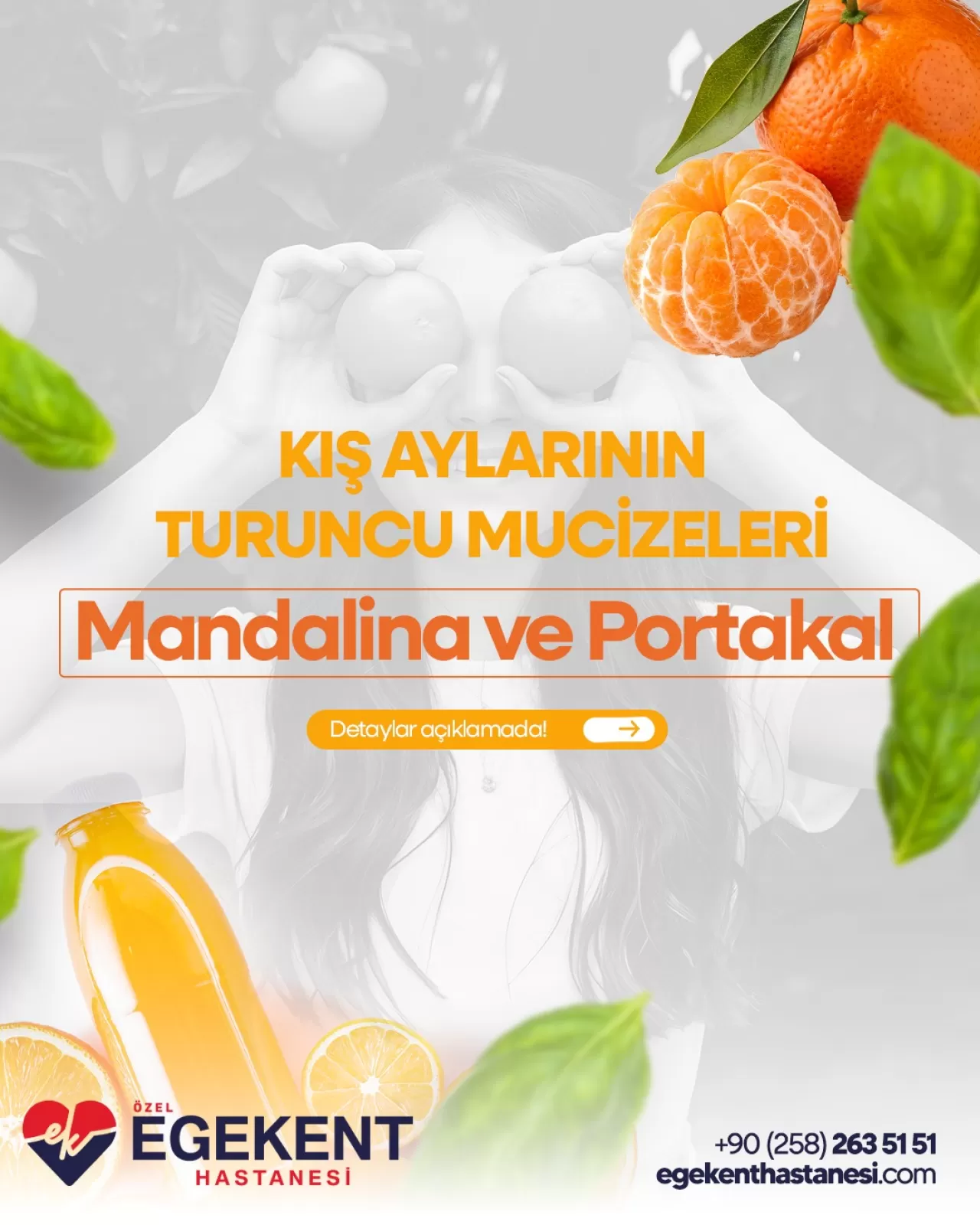 Kışın Bağışıklık Sistemini Güçlendirmenin Lezzetli Yolu: Portakal ve Mandalina