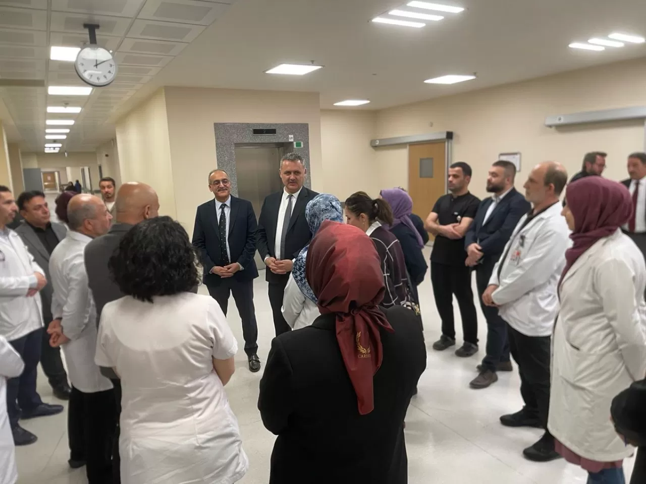 Konya Şehir Hastanesi'nde İl Sağlık Müdürlüğü Heyetinden Ziyaret