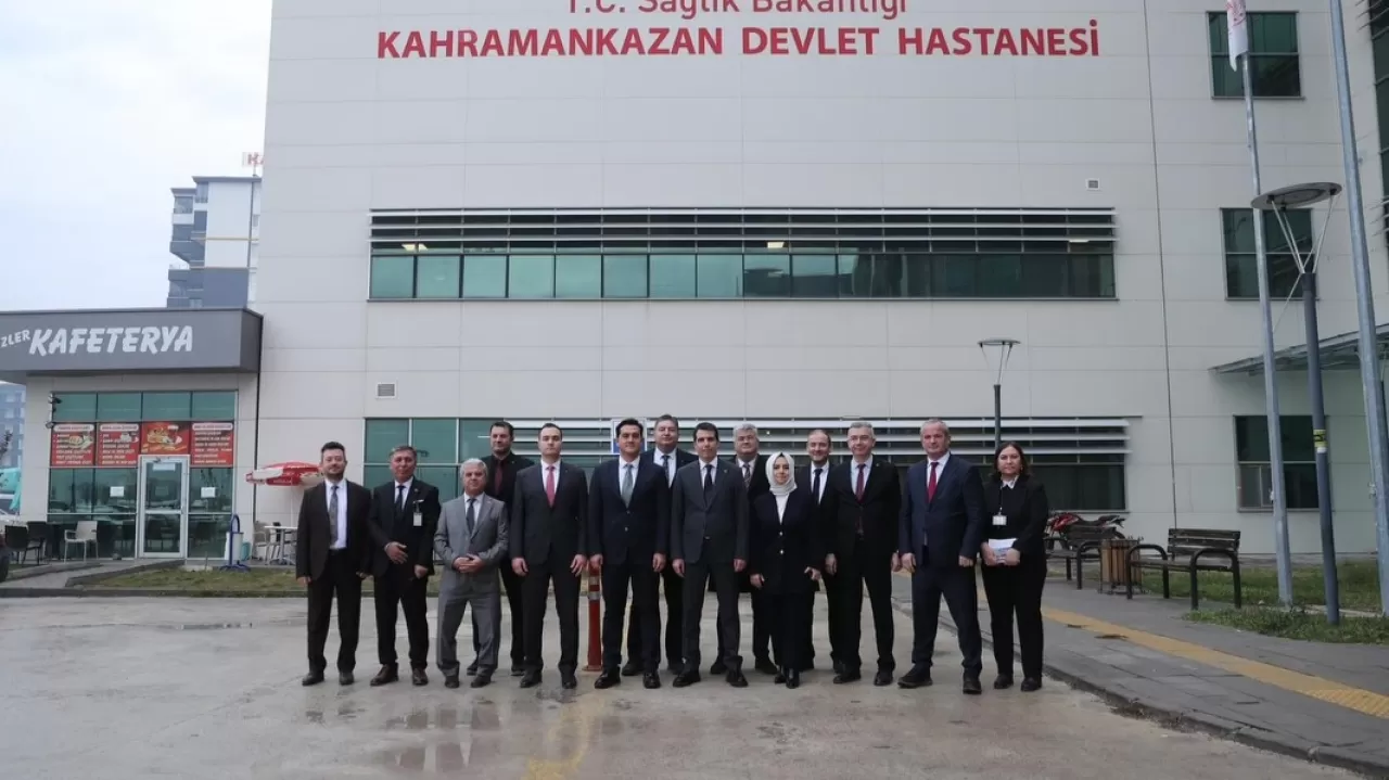 Kahramankazan Devlet Hastanesi'nde Sağlık Hizmetleri Yerinde İncelendi