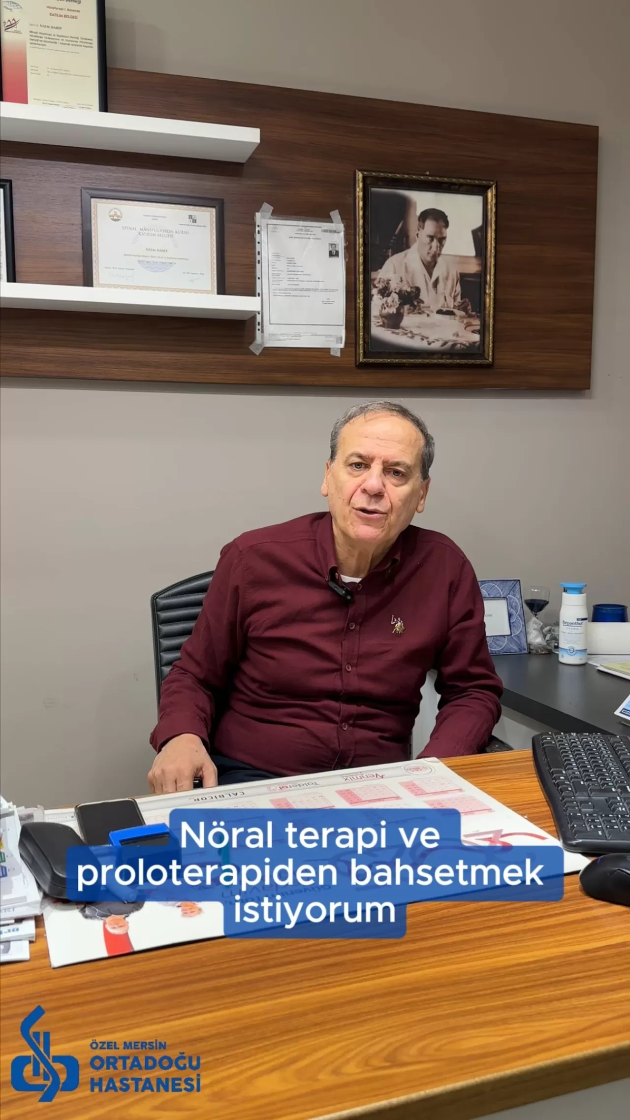 Mersin'de Kronik Ağrılara Doğal Çözüm: Nöral Terapi ve Proloterapi