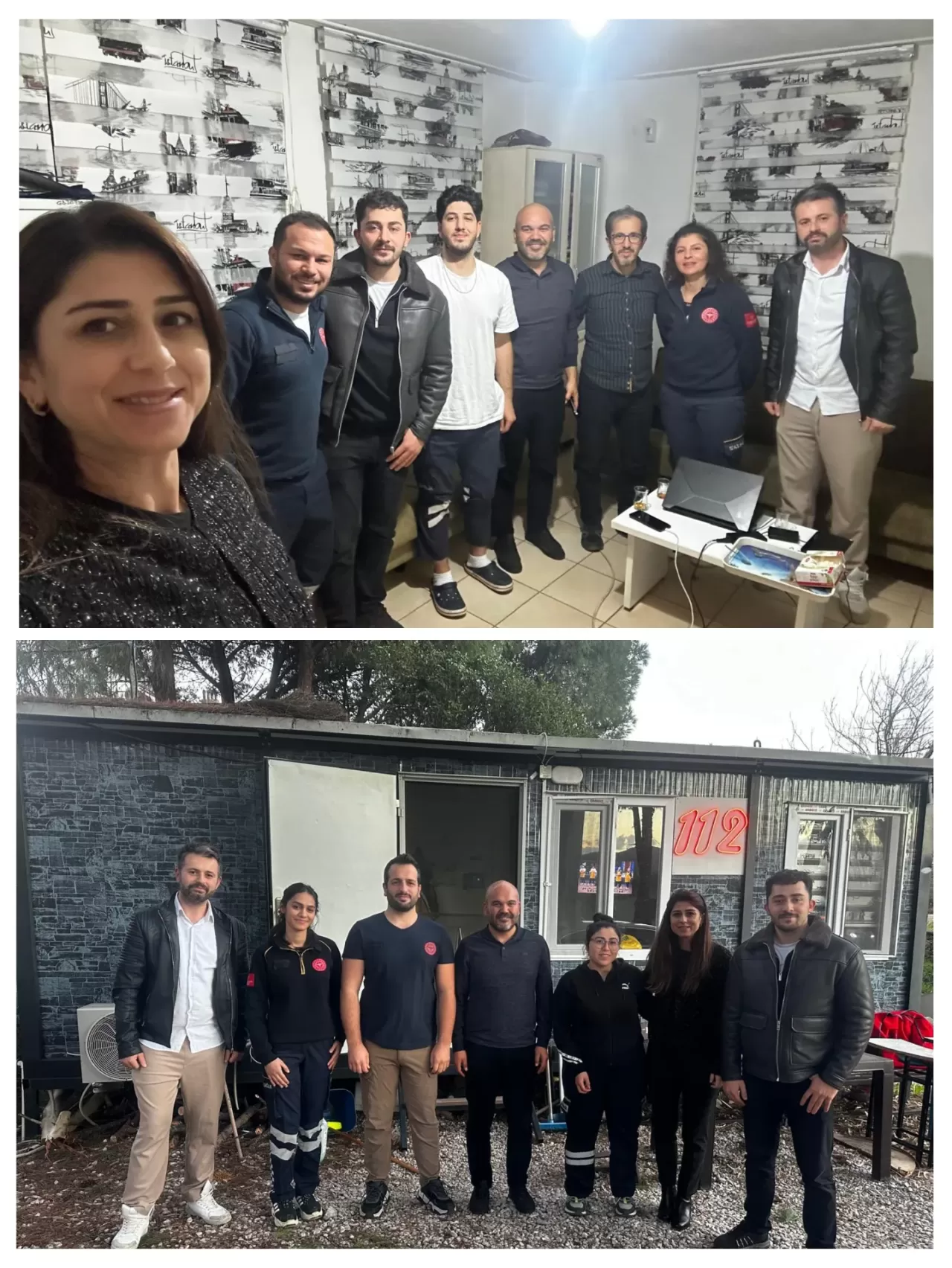 Sağlık-Sen Muğla, Marmaris 112 Acil Ekiplerini Ziyaret Etti