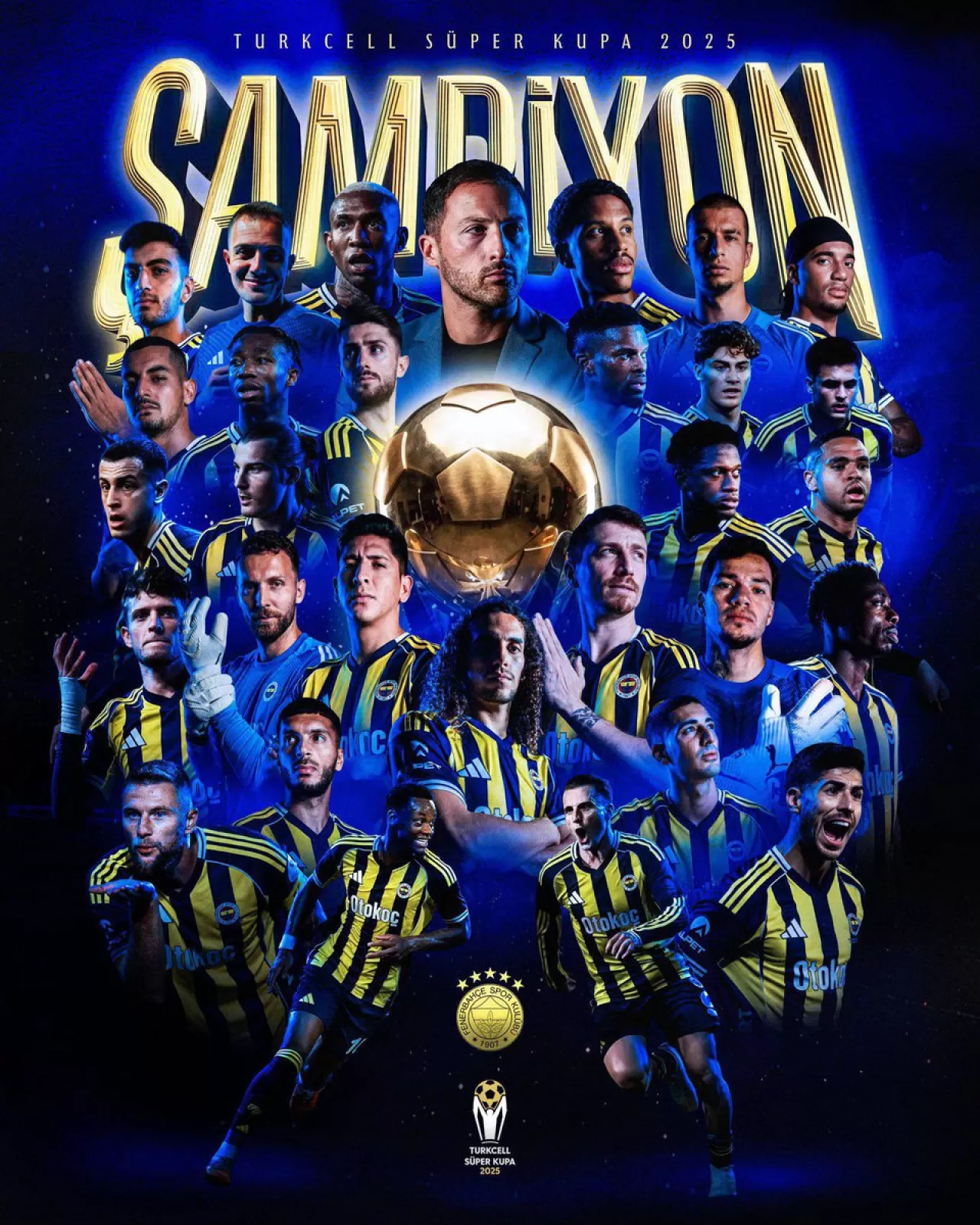 Fenerbahçe, Turkcell Süper Kupa'yı Galatasaray'ı Mağlup Ederek Kazandı