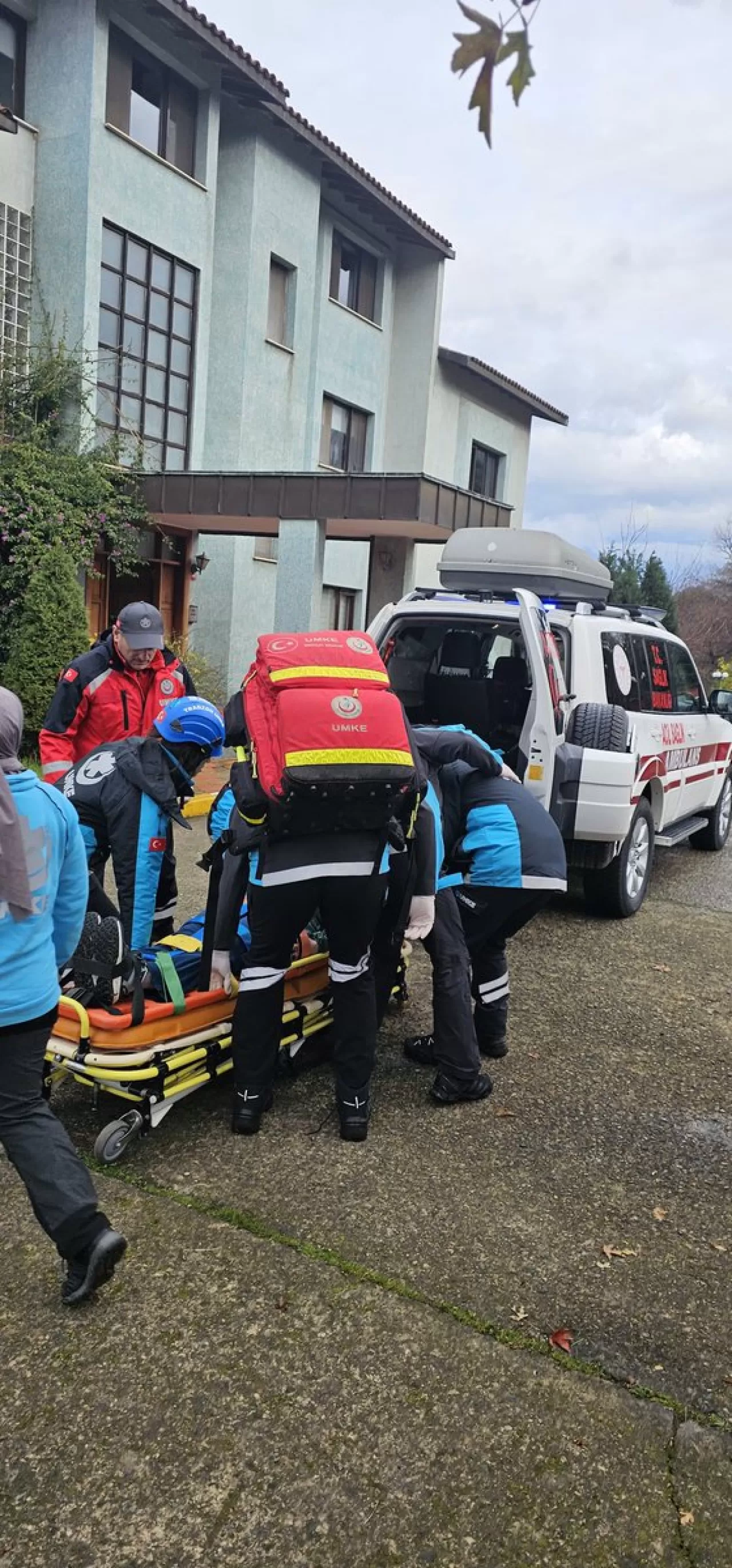 Trabzon'da Afet ve Acil Durumlara Yönelik Triaj Tatbikatı Başarıyla Gerçekleştirildi