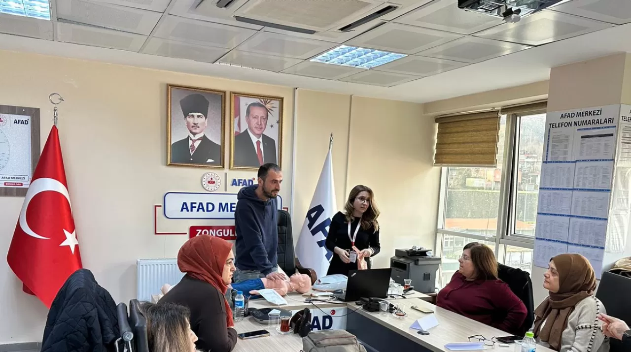 Zonguldak'ta AFAD Personeline İlk Yardım Eğitimi