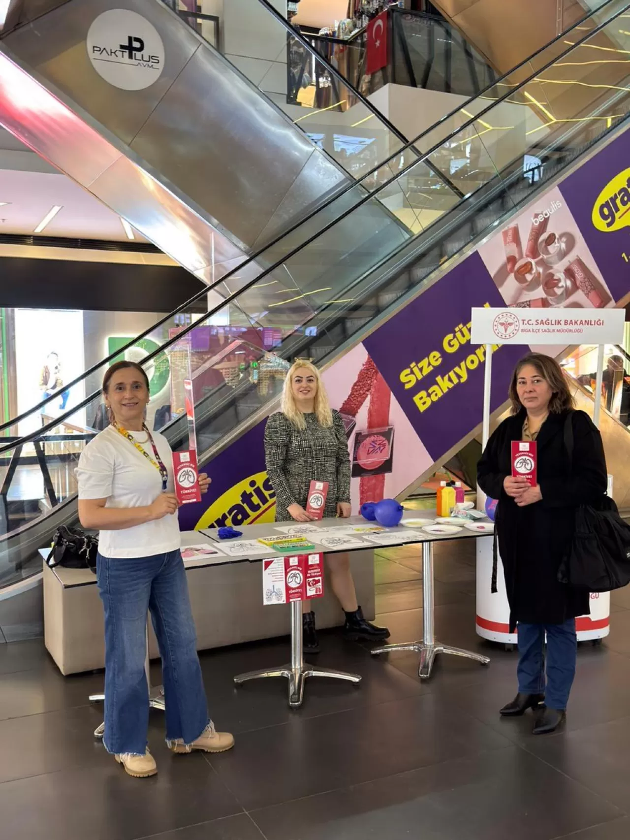 Biga'da Minik Öğrencilere Verem Hastalığı Eğitimi Verildi