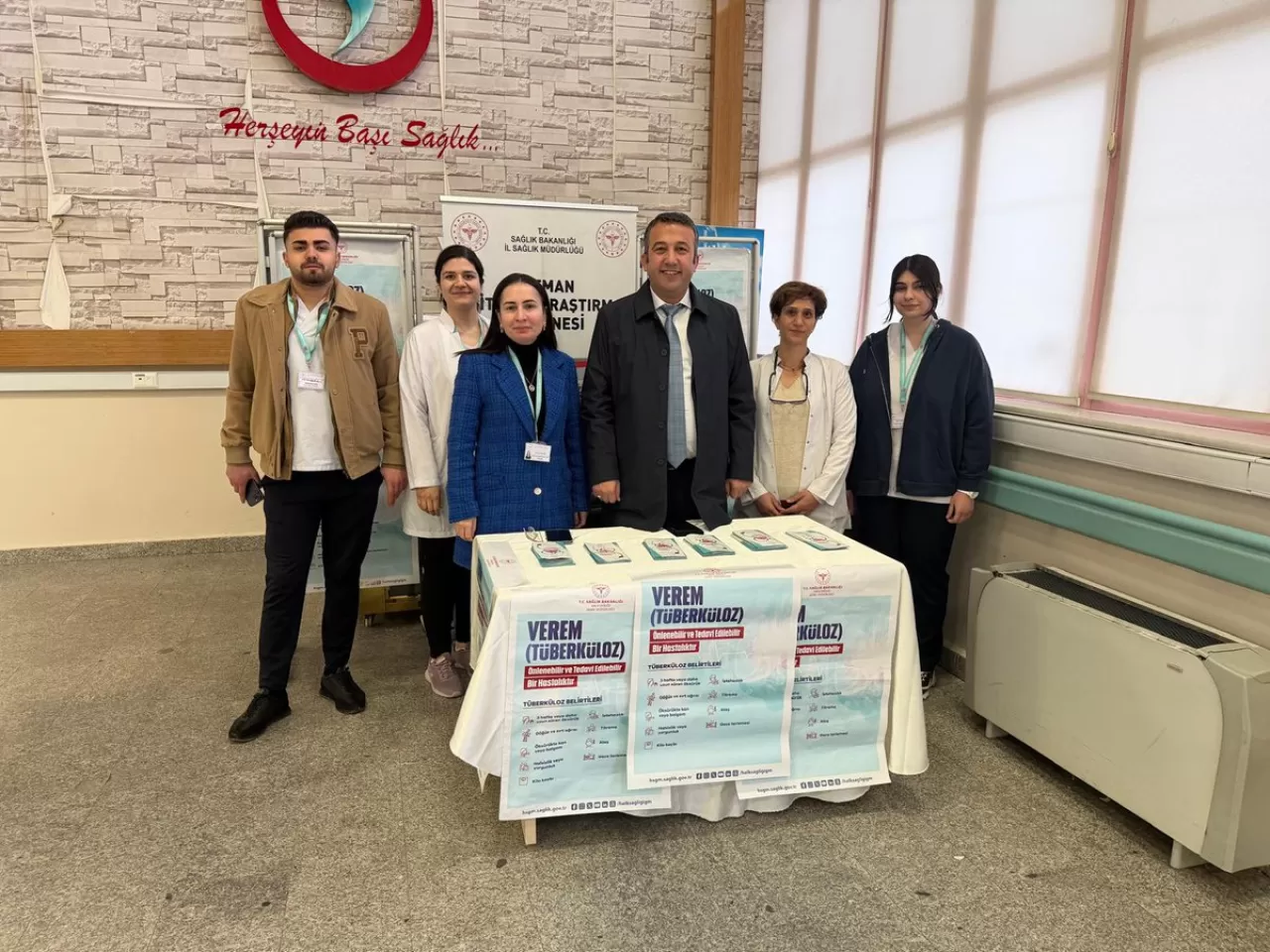 Batman'da Verem Haftası Nedeniyle Farkındalık Standı Açıldı