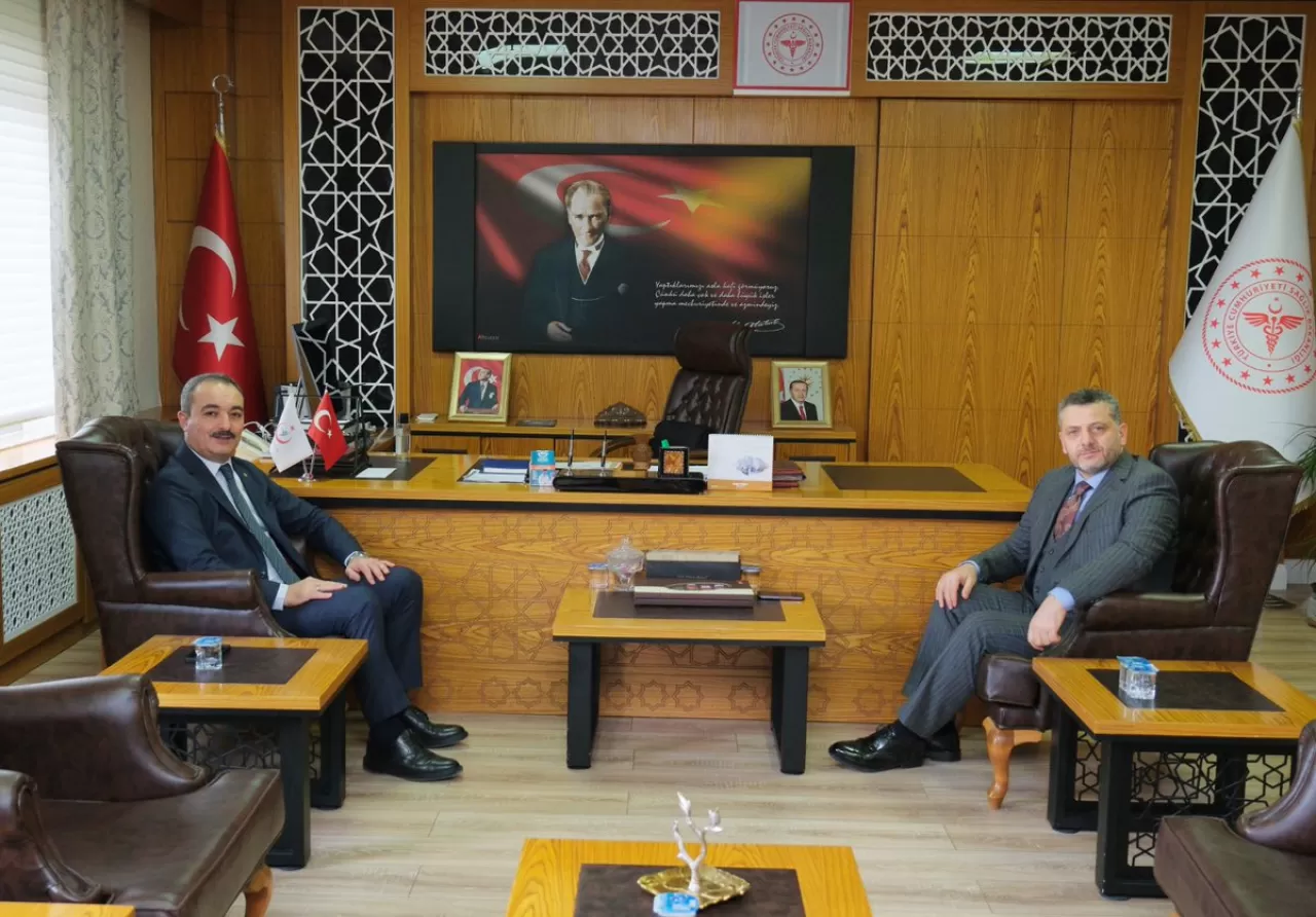 Çorum'da Üniversite ve Sağlık Müdürlüğü Arasında İş Birliği Görüşmesi