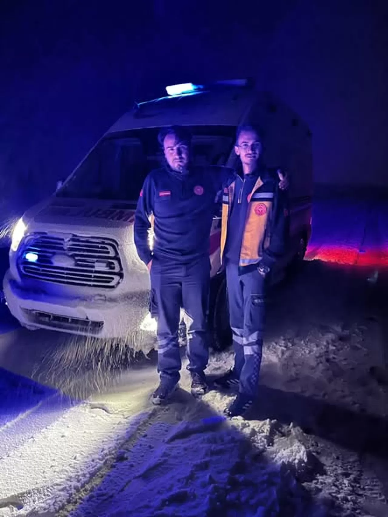 Karaman'da Sağlık Çalışanları Zorlu Şartlarda Hizmet Veriyor