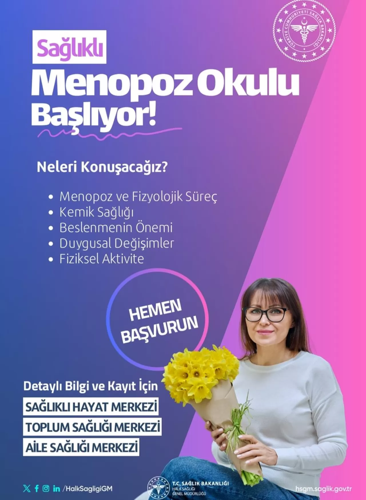 Yalova'da Kadın Sağlığına Destek: Sağlıklı Menopoz Okulu Eğitimleri Başladı