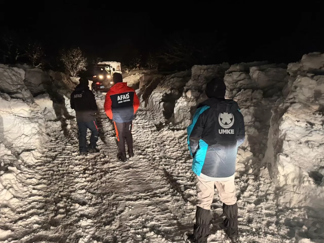 Tunceli'de Kar Yağışında Mahsur Kalan Gebe Vatandaş UMKE Ekipleri Tarafından Kurtarıldı