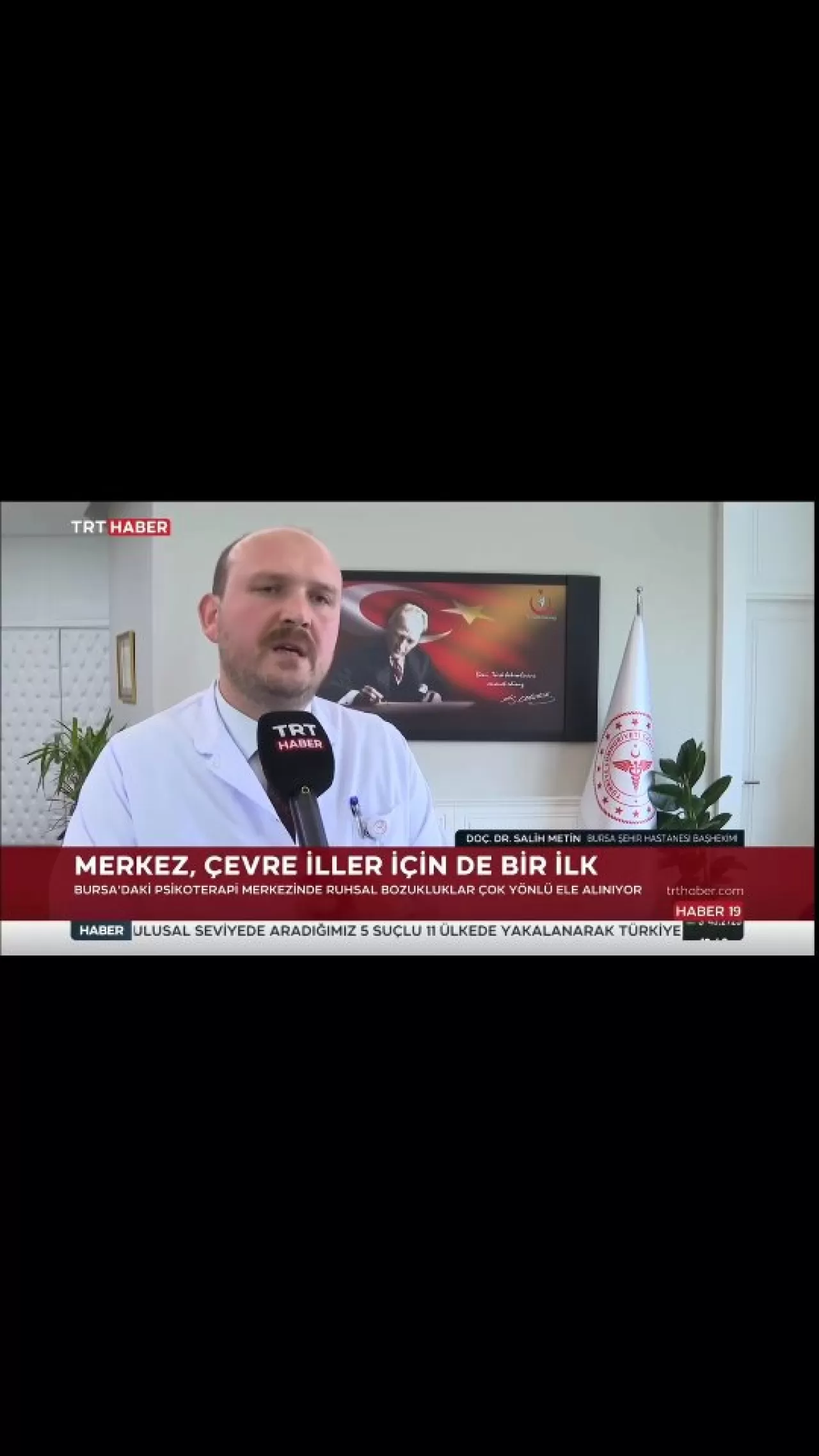 Bursa Şehir Hastanesi'nde Psikoterapi Merkezi Açıldı