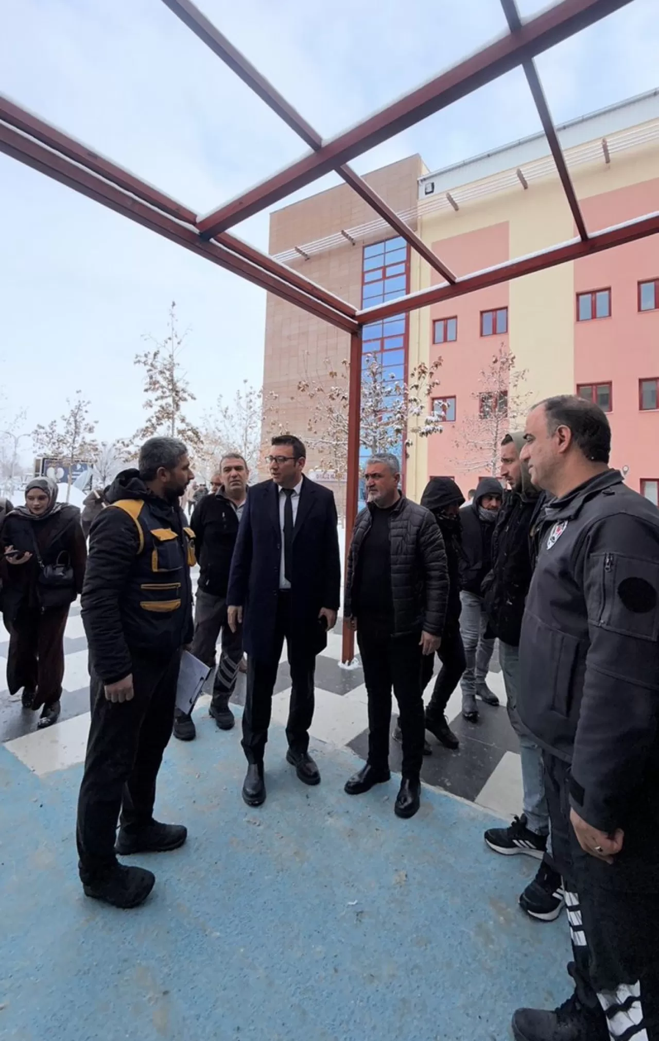 Diyarbakır'da Yoğun Kar Yağışı Sonrası Hastanede Güvenlik Önlemleri