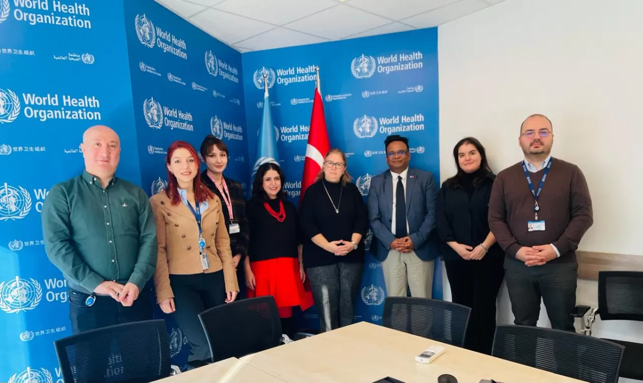 Dünya Sağlık Örgütü ve AB Türkiye Delegasyonu Sağlık Güvenliği İş Birliğini Görüştü